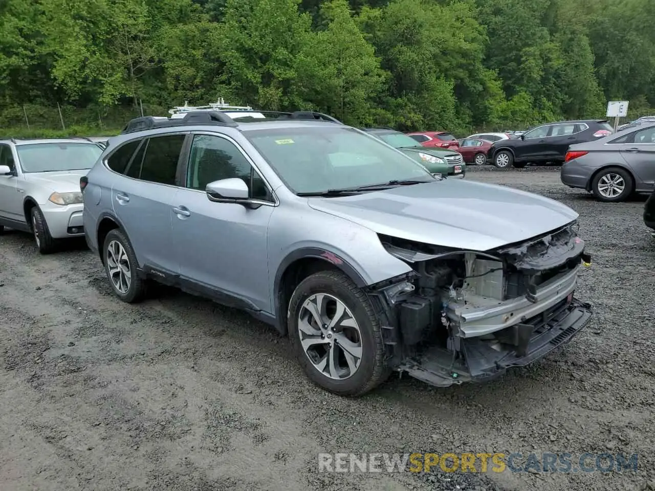 4 Фотография поврежденного автомобиля 4S4BTANC7L3163669 SUBARU OUTBACK 2020
