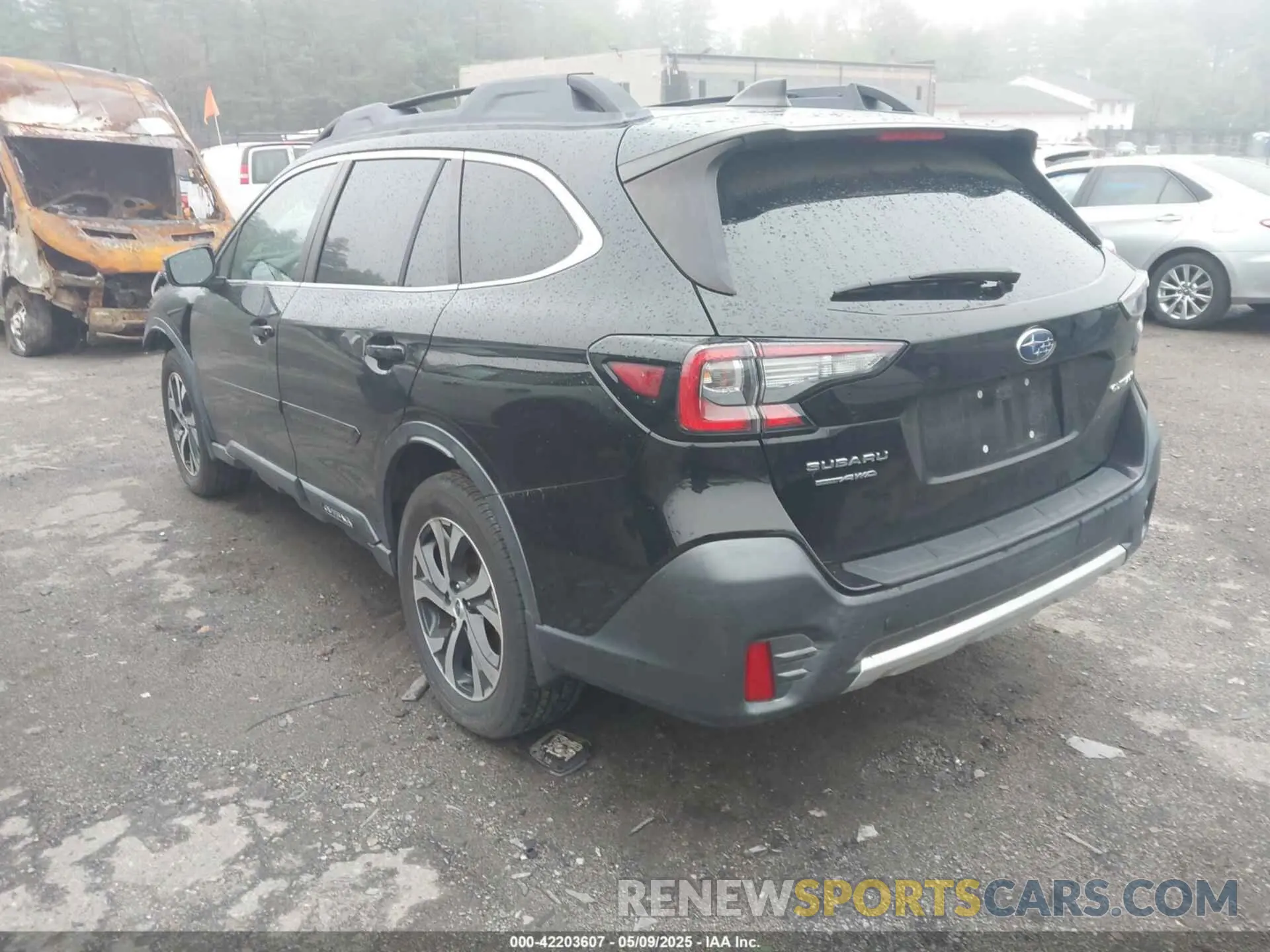 3 Фотография поврежденного автомобиля 4S4BTANC7L3241626 SUBARU OUTBACK 2020