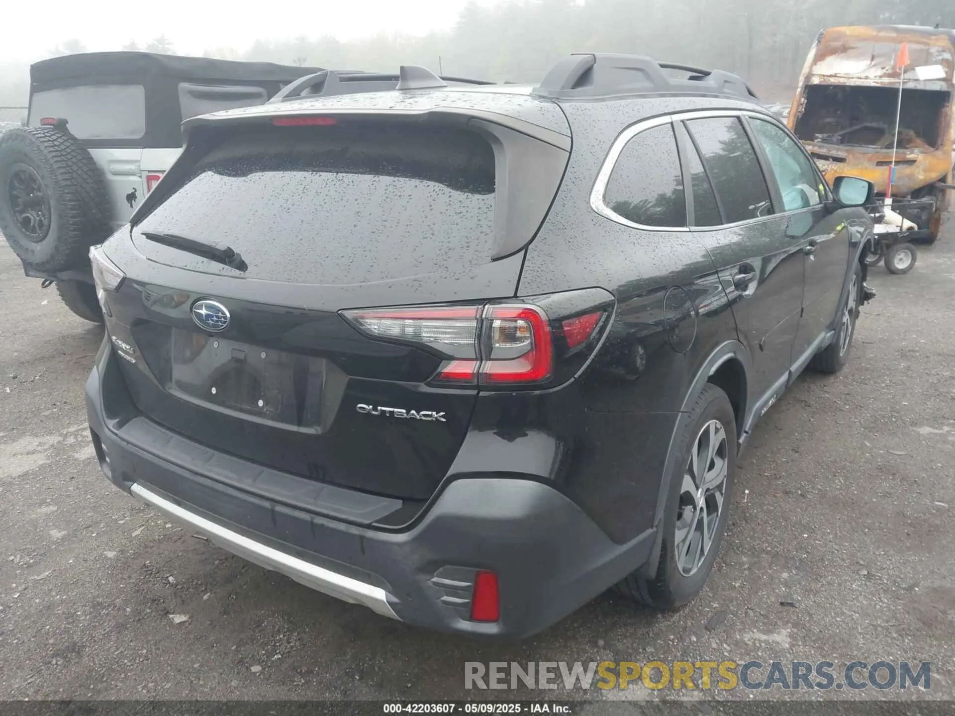 4 Фотография поврежденного автомобиля 4S4BTANC7L3241626 SUBARU OUTBACK 2020