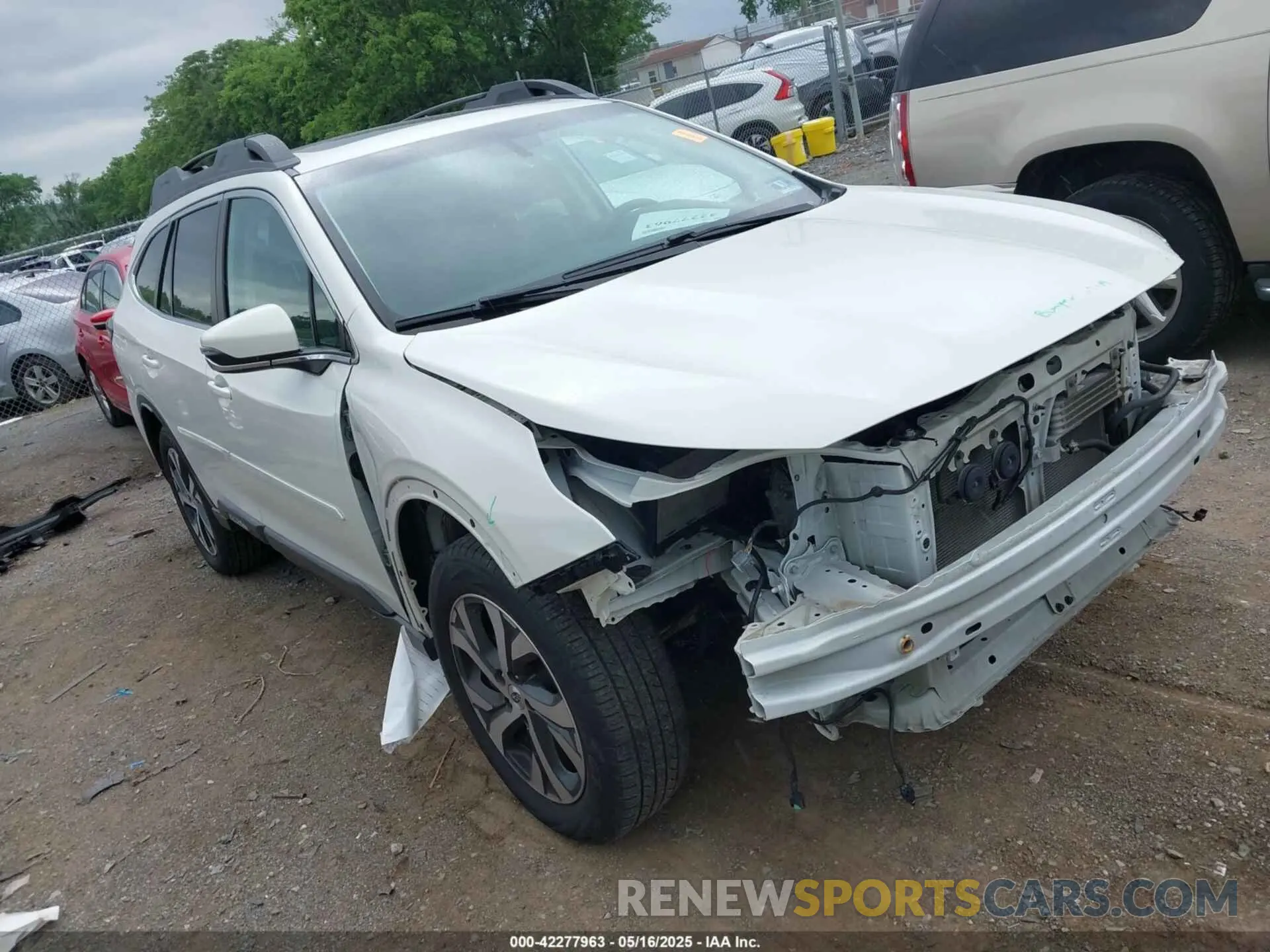 1 Фотография поврежденного автомобиля 4S4BTANC8L3194137 SUBARU OUTBACK 2020