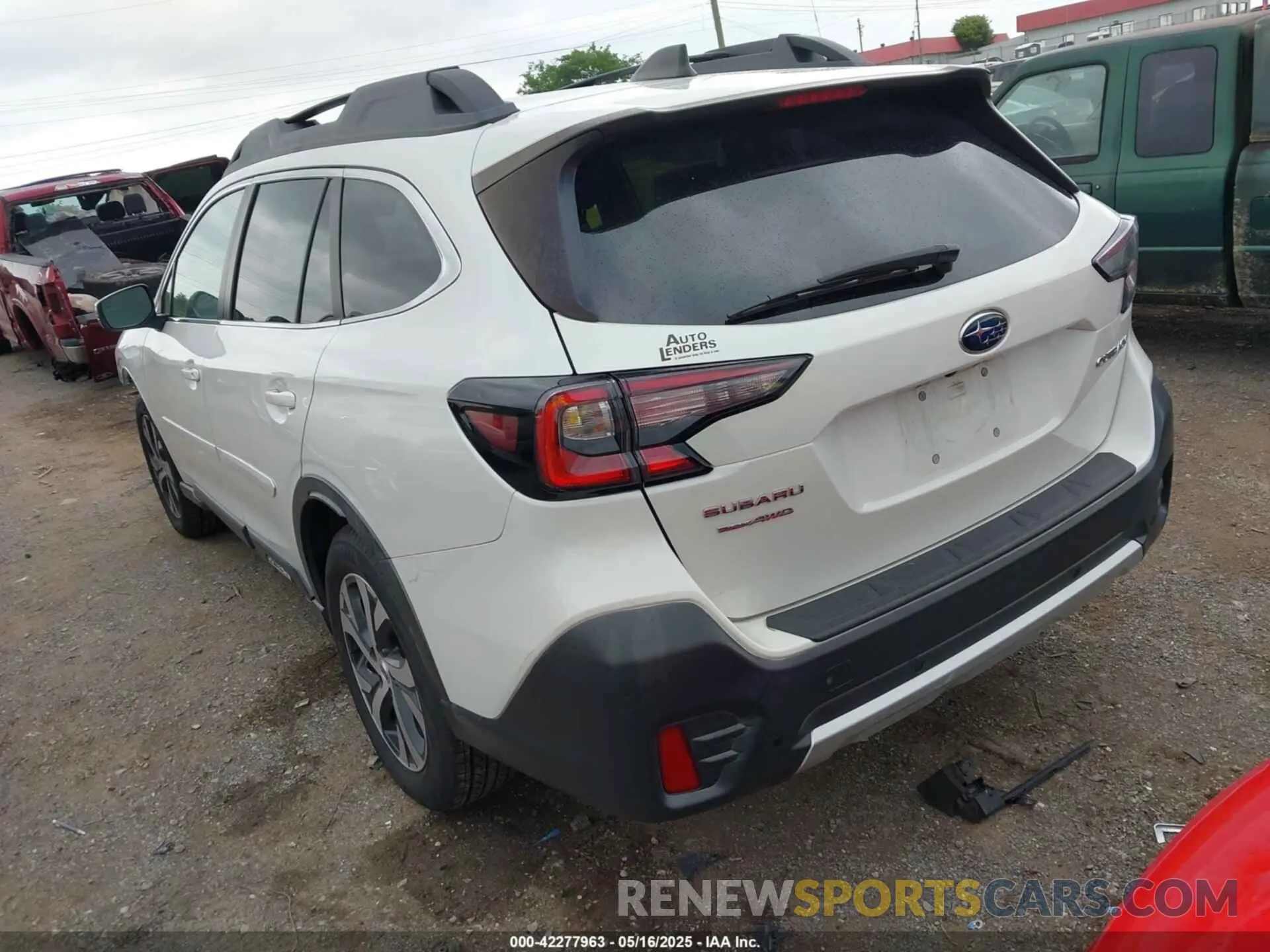 3 Фотография поврежденного автомобиля 4S4BTANC8L3194137 SUBARU OUTBACK 2020