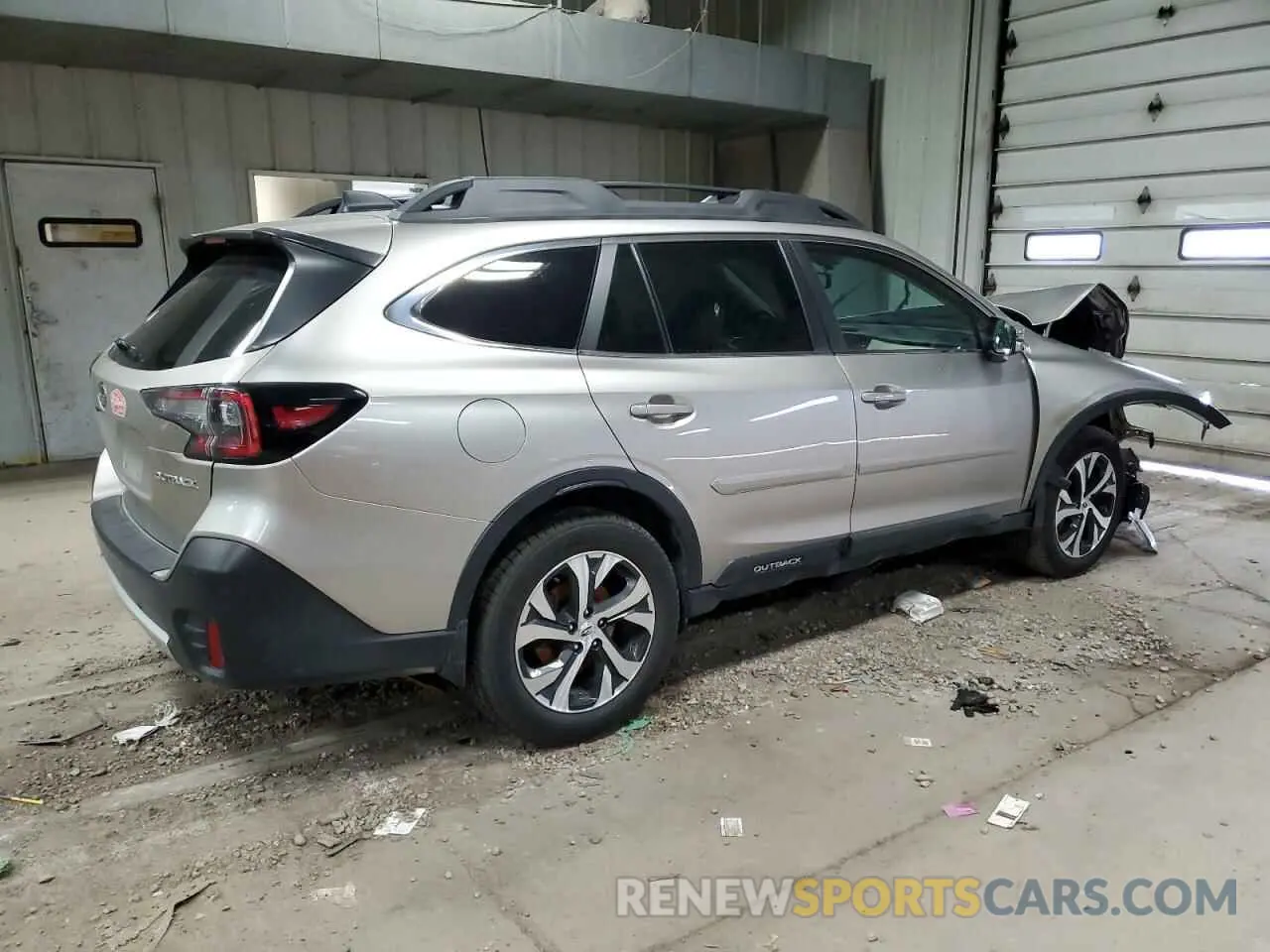 3 Photograph of a damaged car 4S4BTANC8L3205878 SUBARU OUTBACK 2020