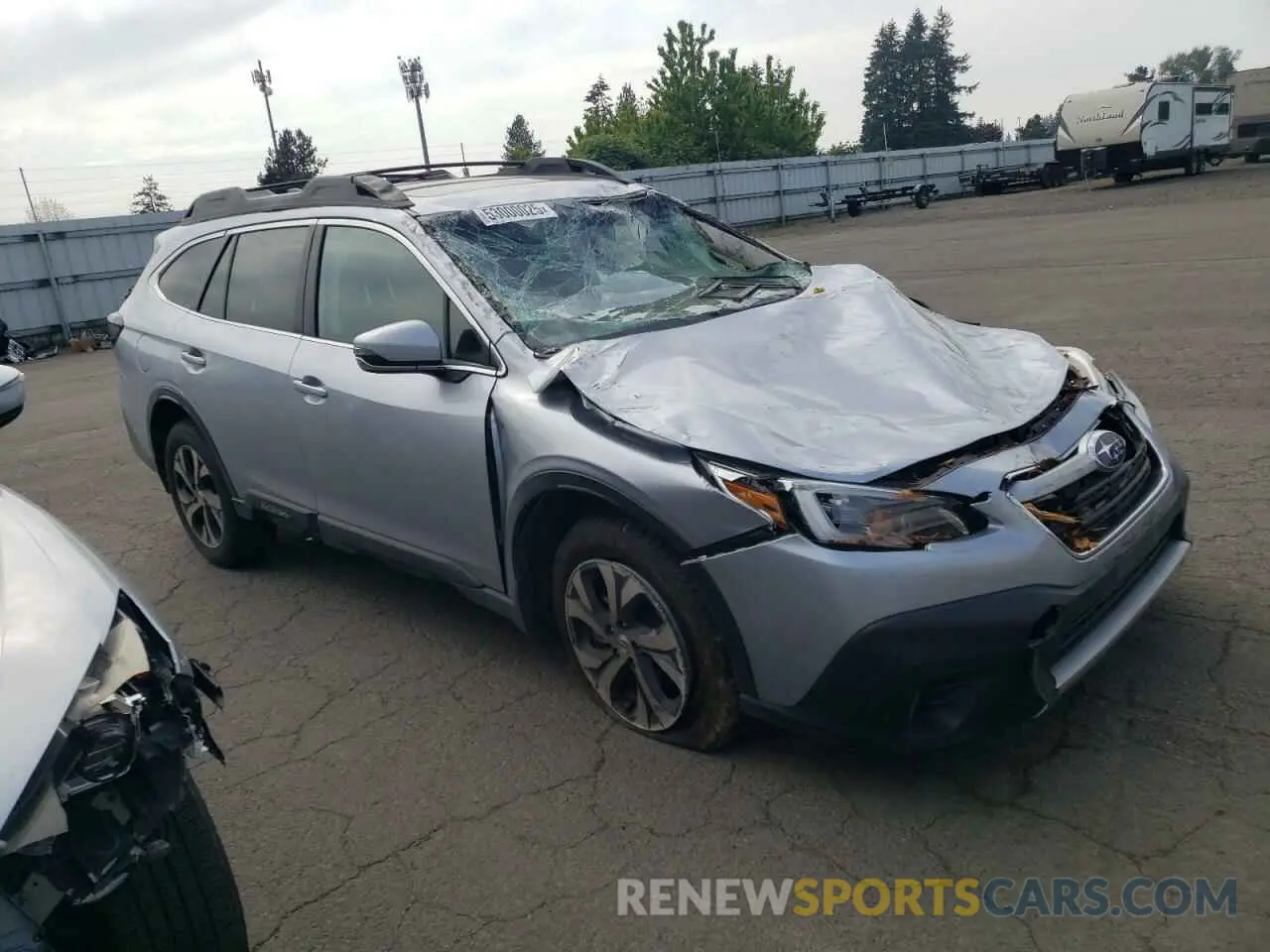 4 Фотография поврежденного автомобиля 4S4BTANC9L3151118 SUBARU OUTBACK 2020