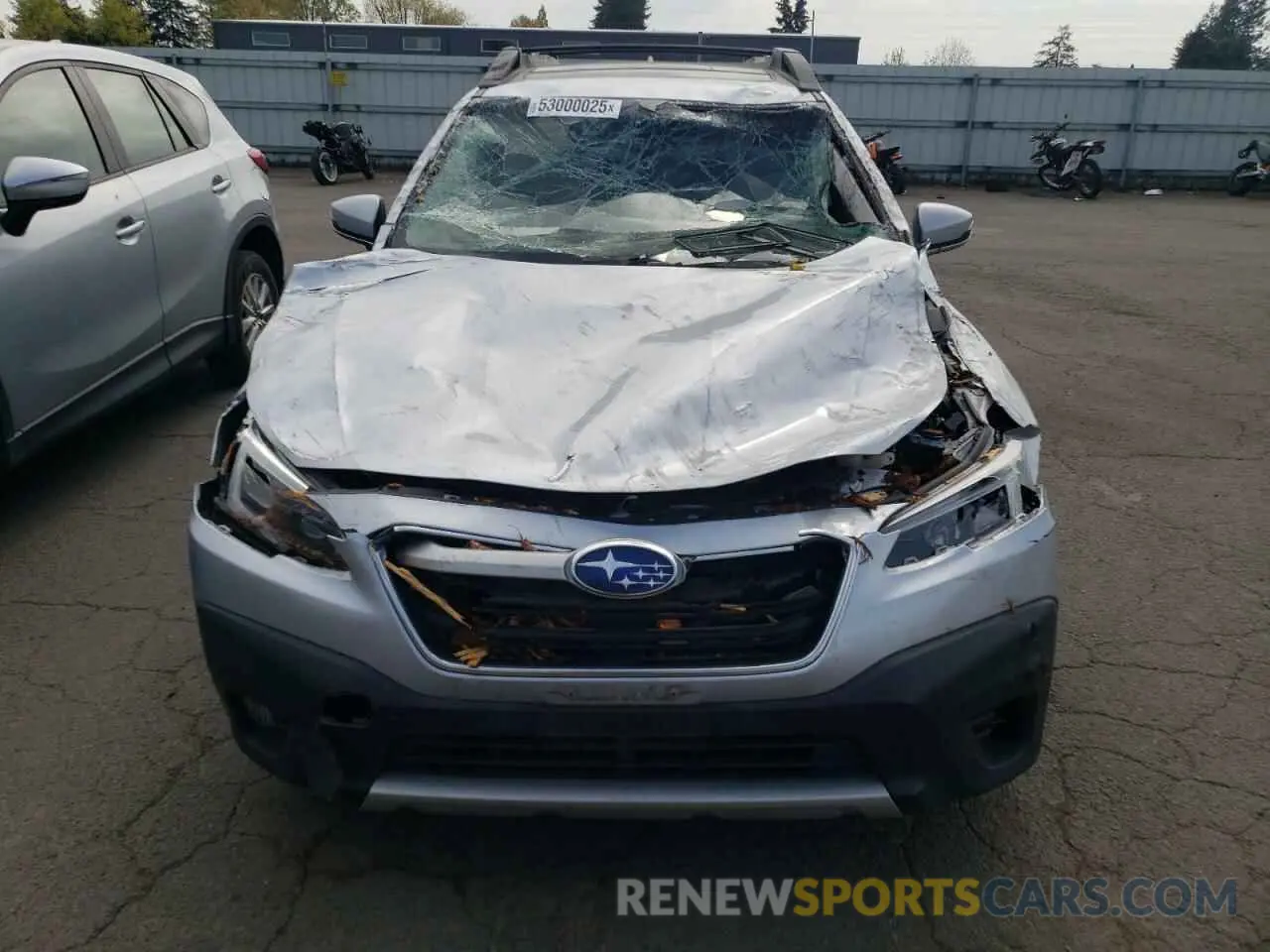 5 Фотография поврежденного автомобиля 4S4BTANC9L3151118 SUBARU OUTBACK 2020