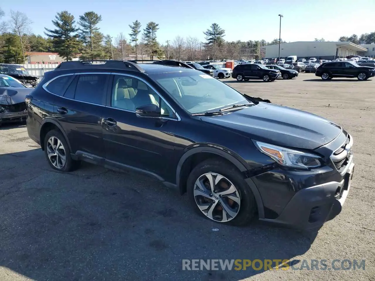 4 Фотография поврежденного автомобиля 4S4BTANC9L3176262 SUBARU OUTBACK 2020