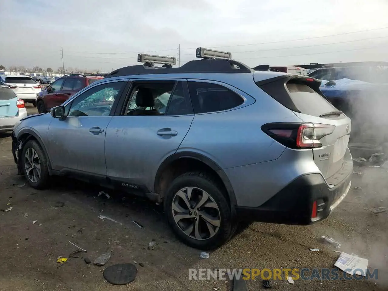 2 Фотография поврежденного автомобиля 4S4BTANCXL3121786 SUBARU OUTBACK 2020