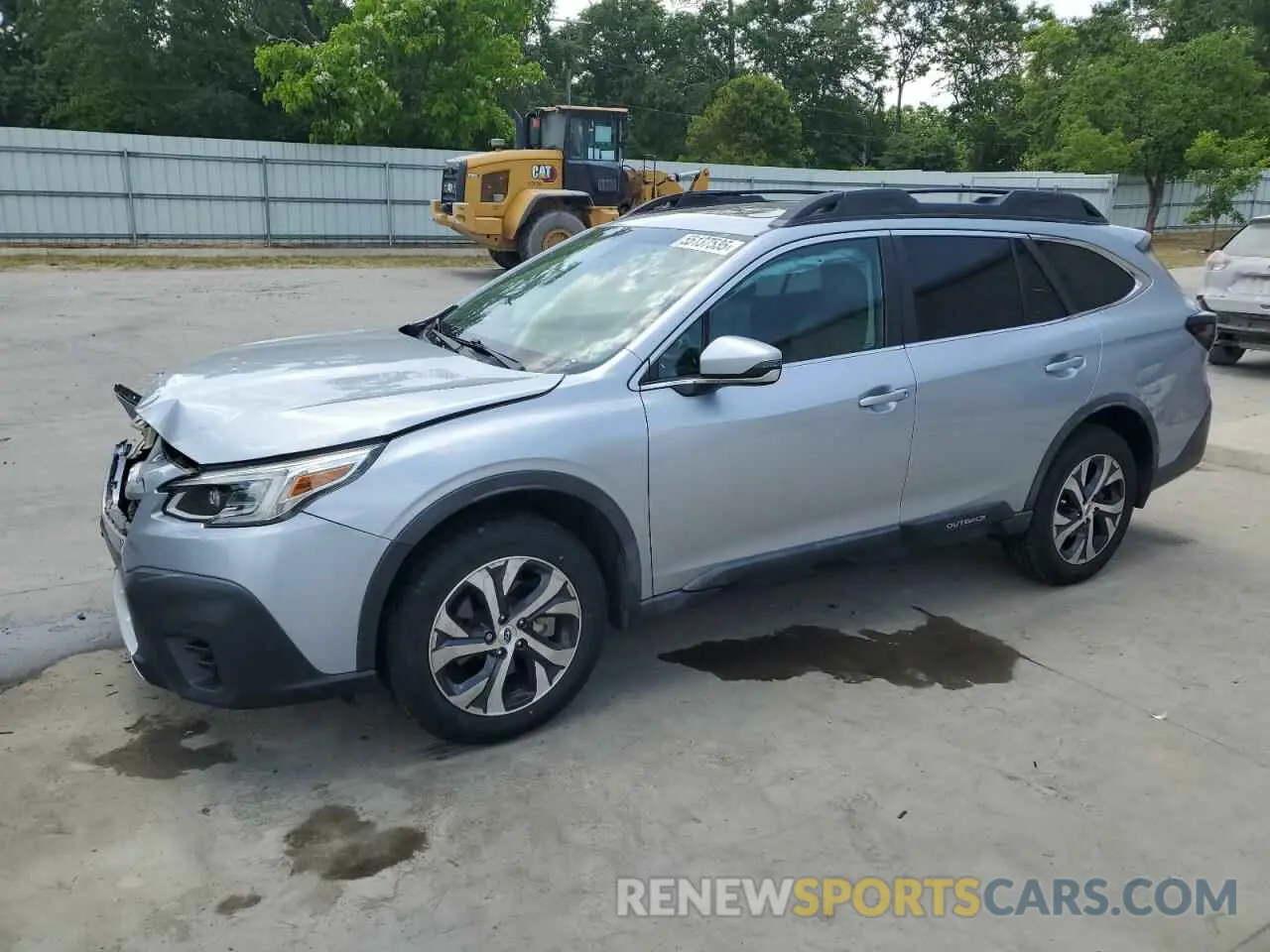 1 Photograph of a damaged car 4S4BTANCXL3134988 SUBARU OUTBACK 2020