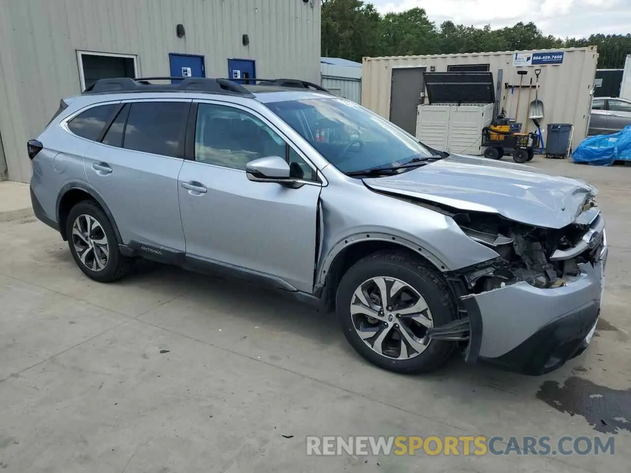4 Photograph of a damaged car 4S4BTANCXL3134988 SUBARU OUTBACK 2020