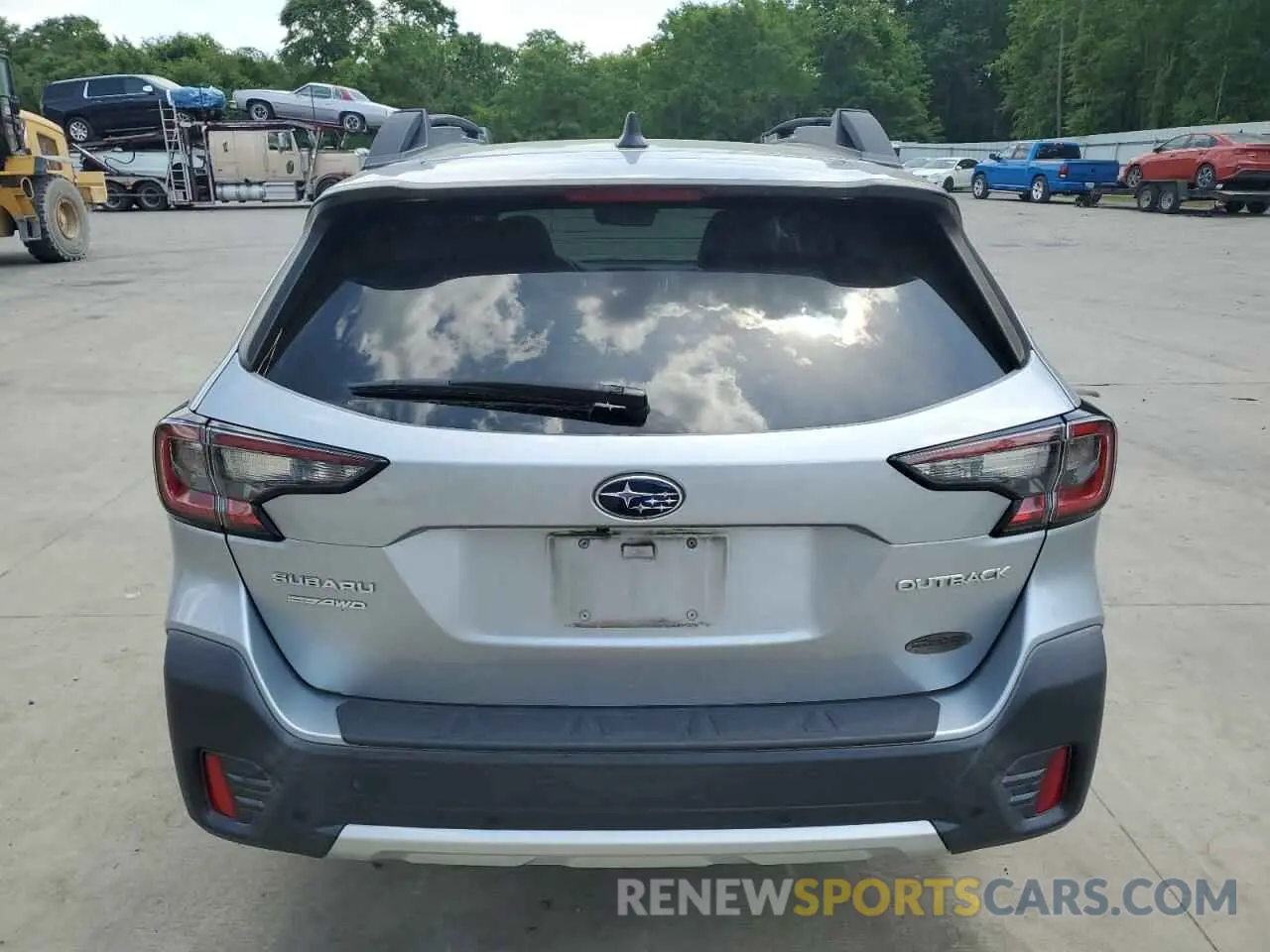 6 Photograph of a damaged car 4S4BTANCXL3134988 SUBARU OUTBACK 2020