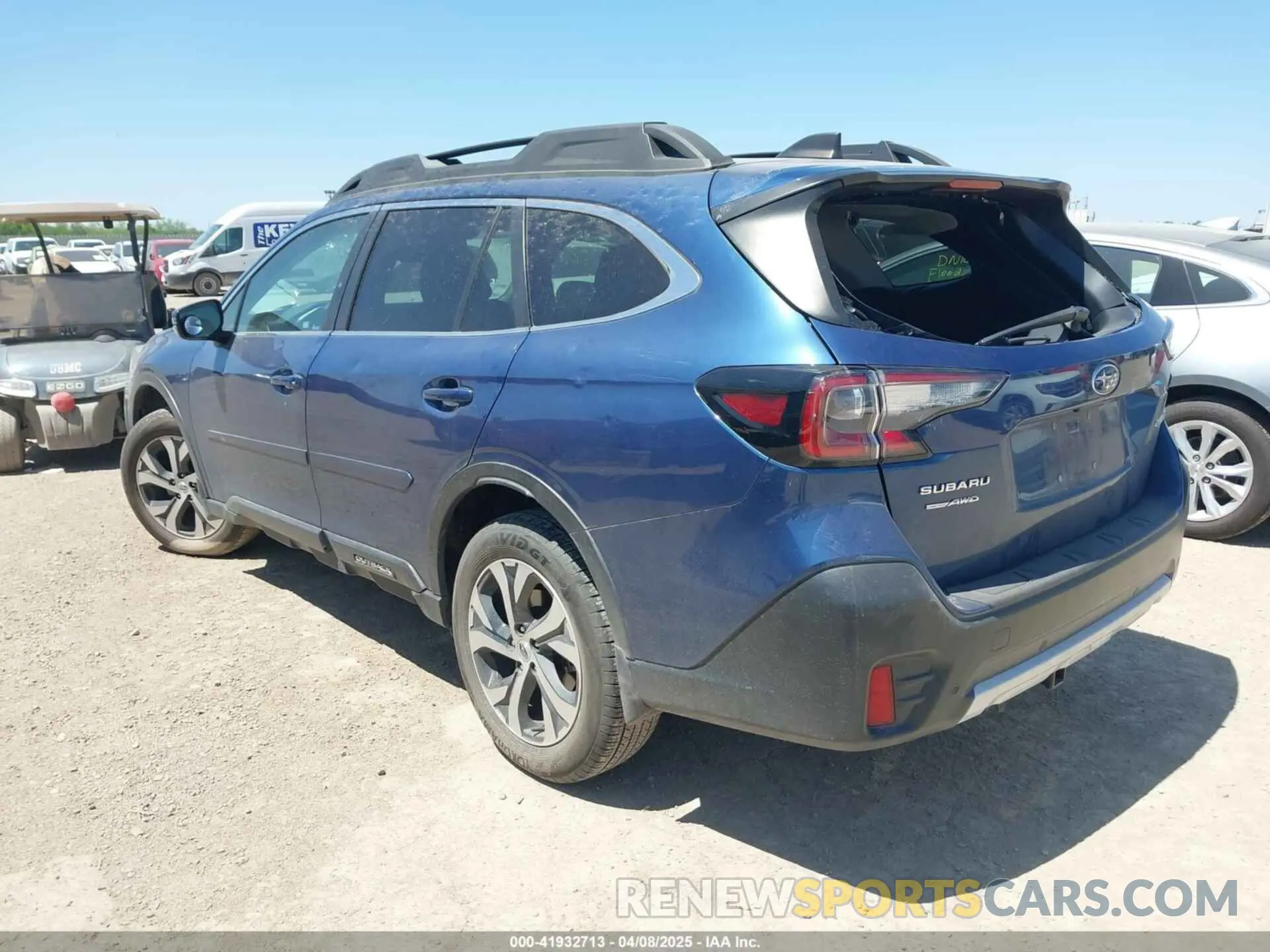 3 Photograph of a damaged car 4S4BTANCXL3241569 SUBARU OUTBACK 2020