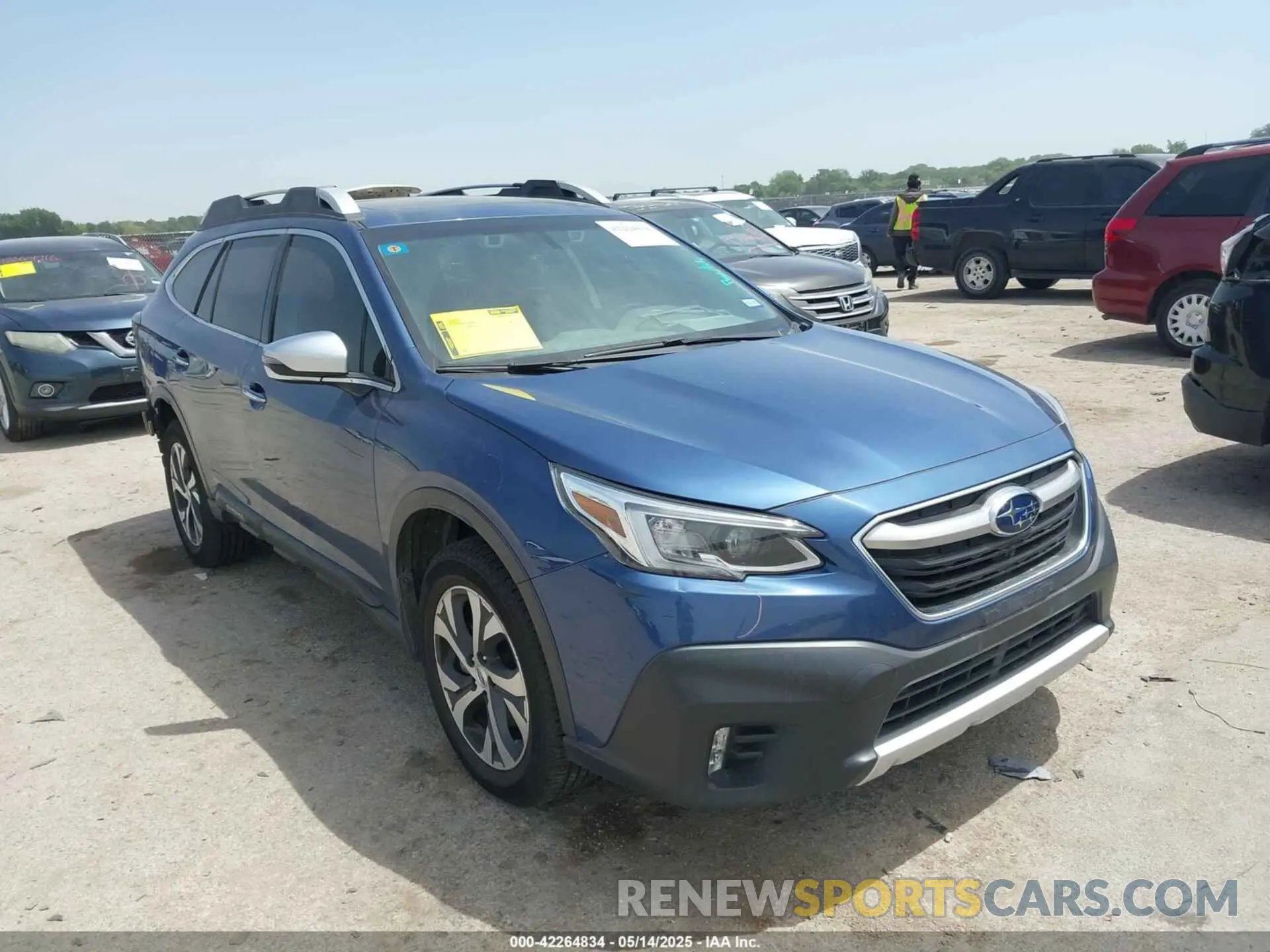 1 Photograph of a damaged car 4S4BTAPC5L3134913 SUBARU OUTBACK 2020