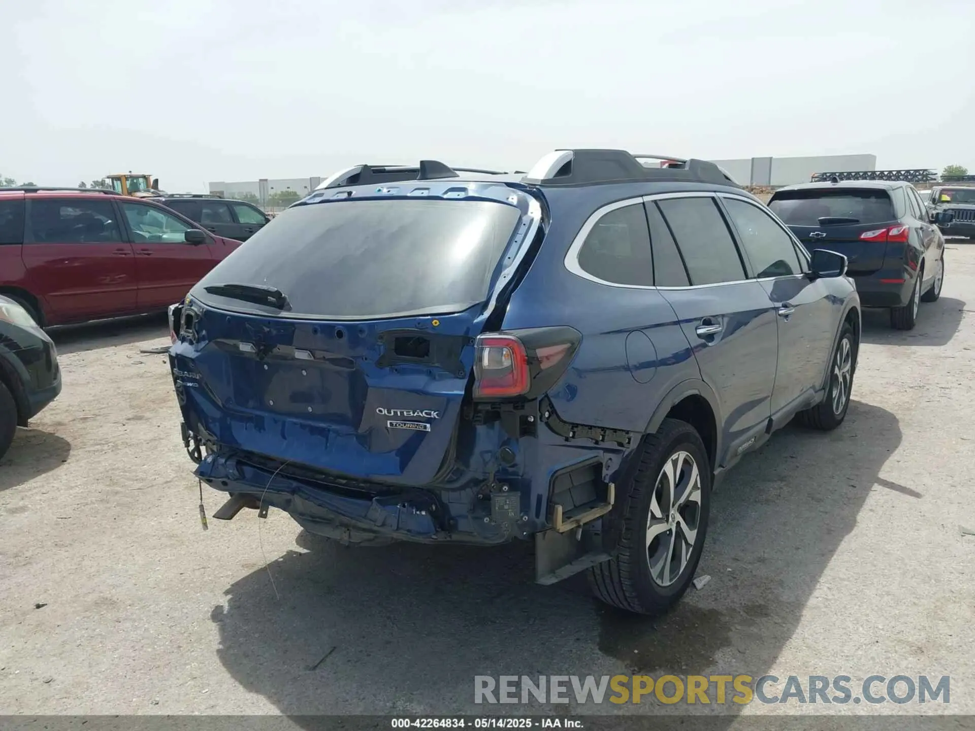 4 Photograph of a damaged car 4S4BTAPC5L3134913 SUBARU OUTBACK 2020