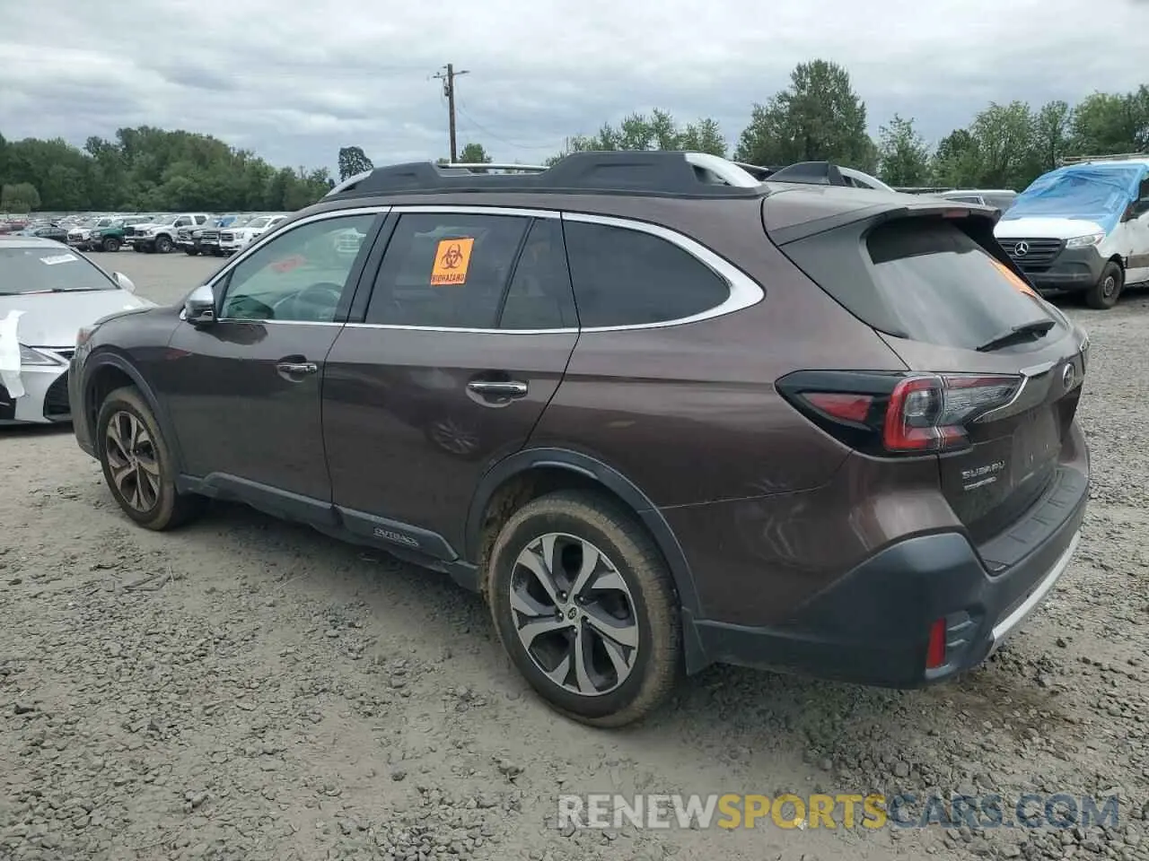 2 Photograph of a damaged car 4S4BTAPC7L3173714 SUBARU OUTBACK 2020