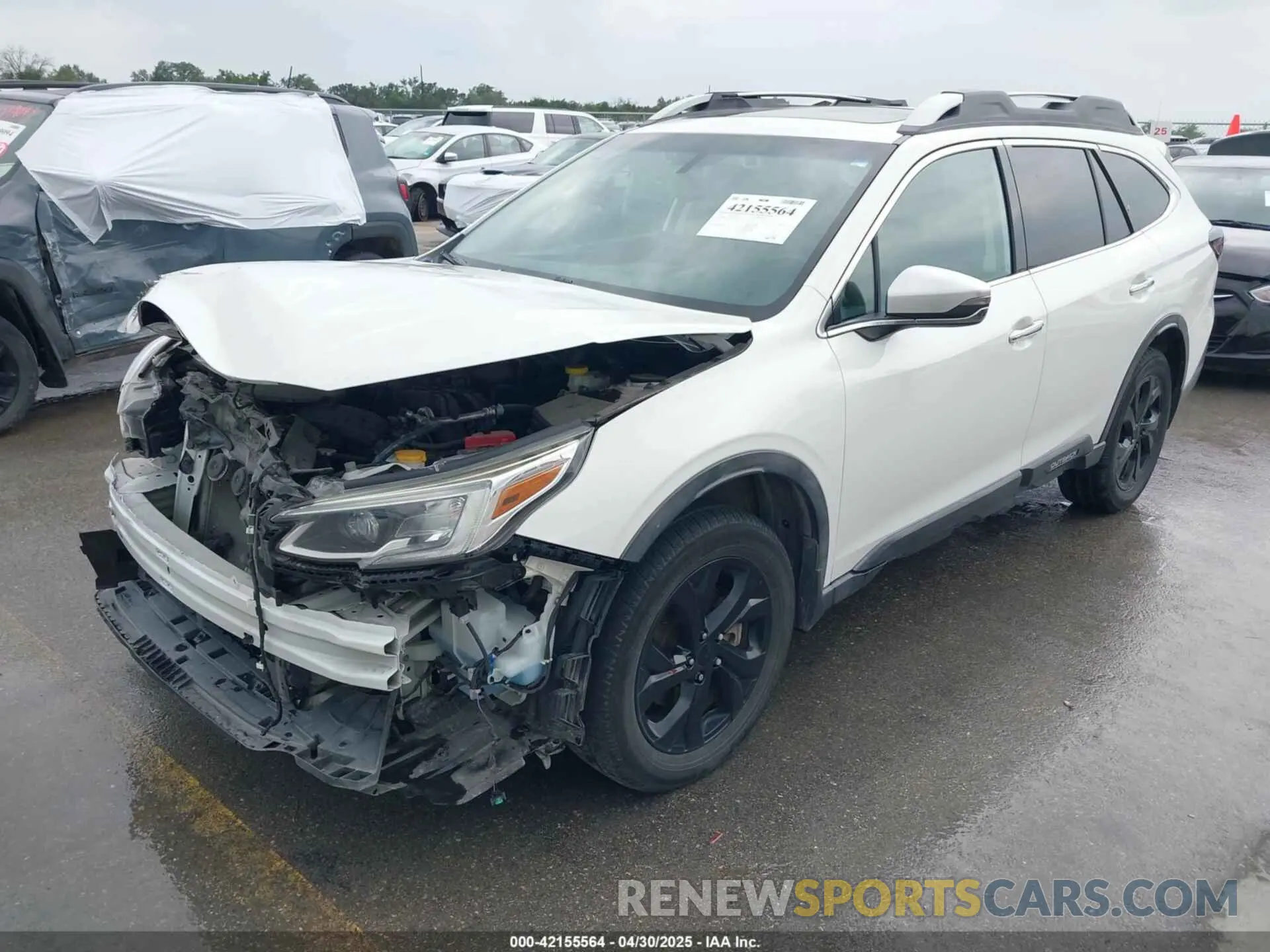 2 Фотография поврежденного автомобиля 4S4BTAPC7L3209143 SUBARU OUTBACK 2020