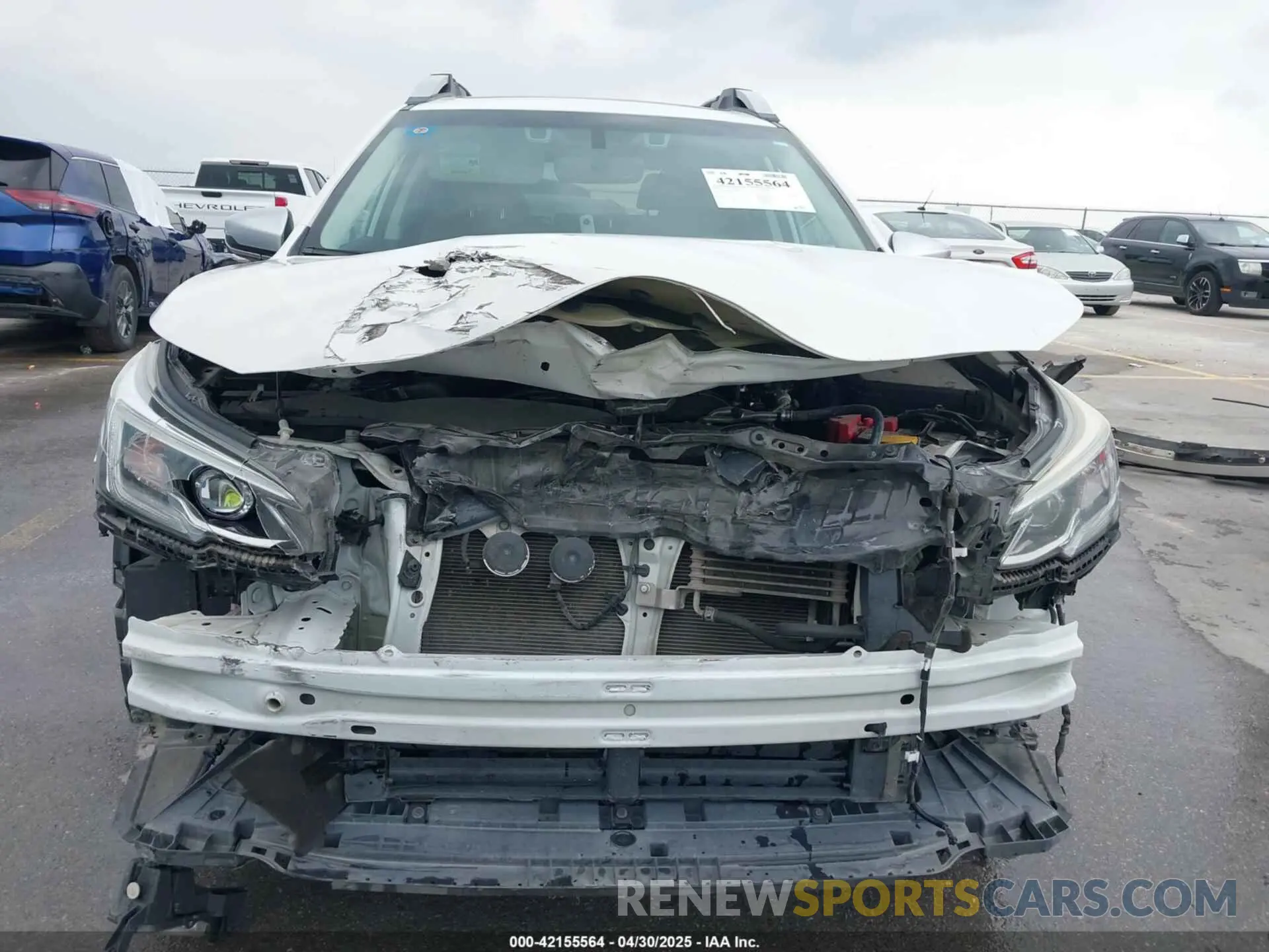 6 Фотография поврежденного автомобиля 4S4BTAPC7L3209143 SUBARU OUTBACK 2020