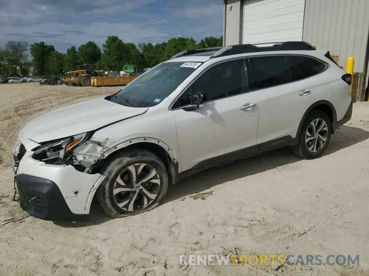 1 Photograph of a damaged car 4S4BTAPC8L3253975 SUBARU OUTBACK 2020