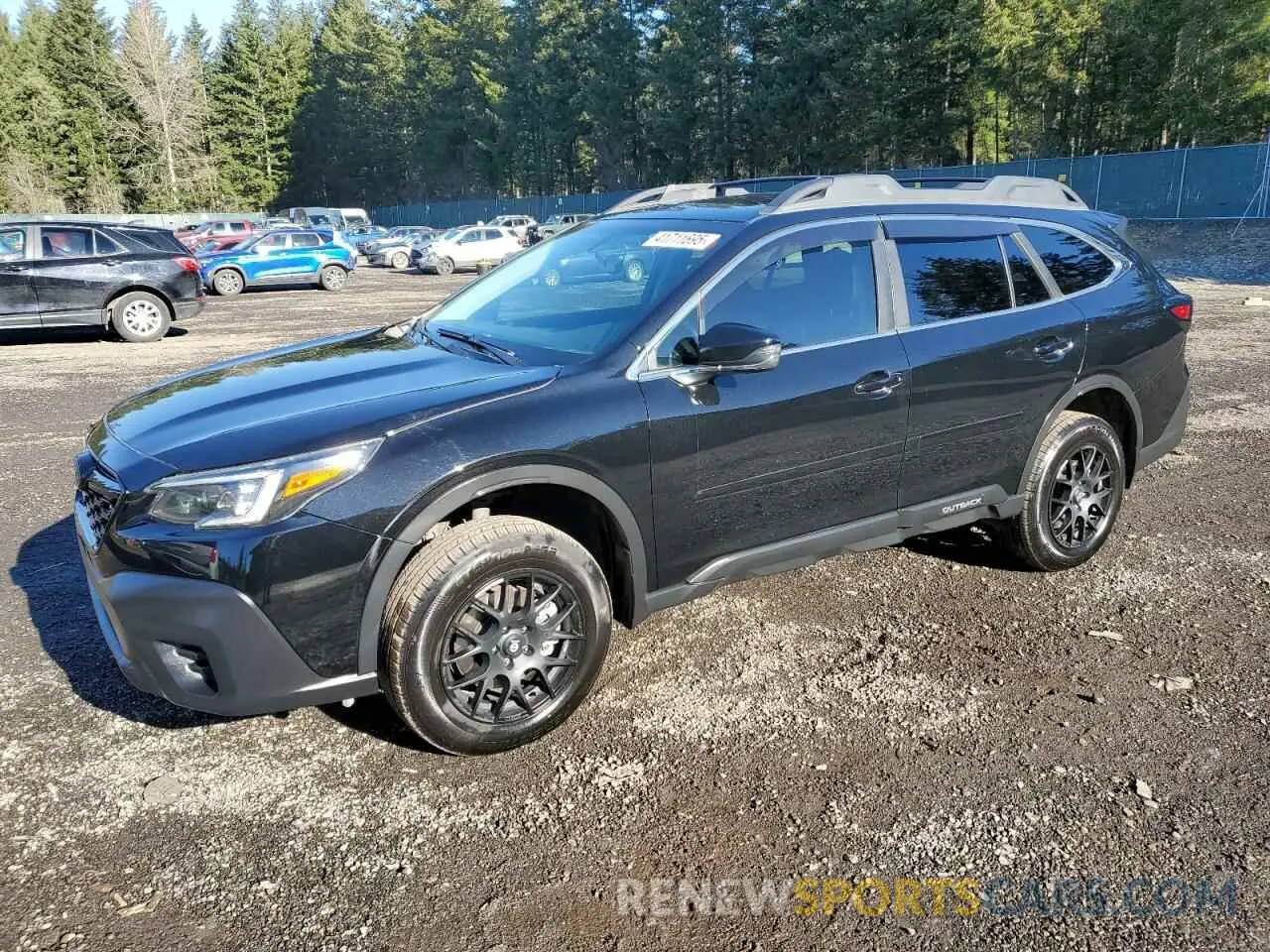 1 Photograph of a damaged car 4S4BTGKD2L3163286 SUBARU OUTBACK 2020
