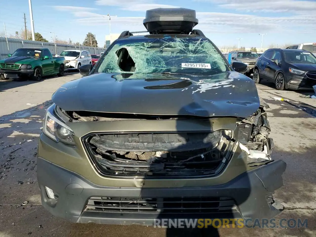 5 Photograph of a damaged car 4S4BTGKD5L3180227 SUBARU OUTBACK 2020
