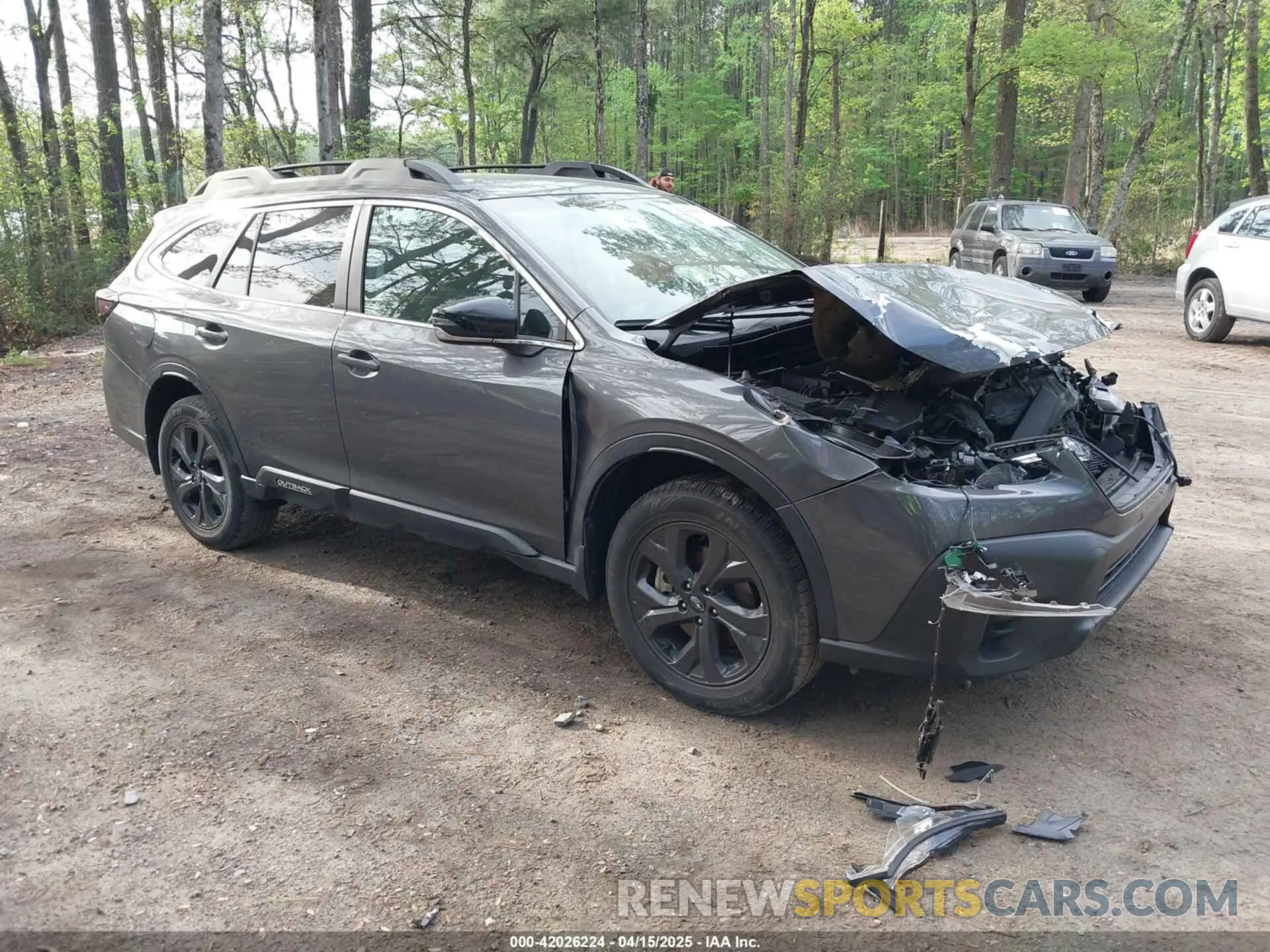 1 Photograph of a damaged car 4S4BTGKD9L3254247 SUBARU OUTBACK 2020