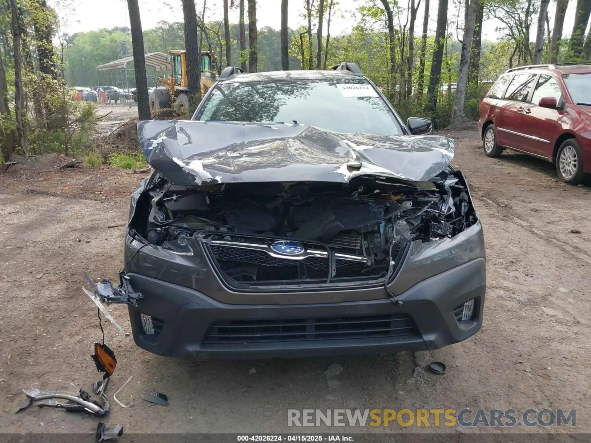 12 Photograph of a damaged car 4S4BTGKD9L3254247 SUBARU OUTBACK 2020