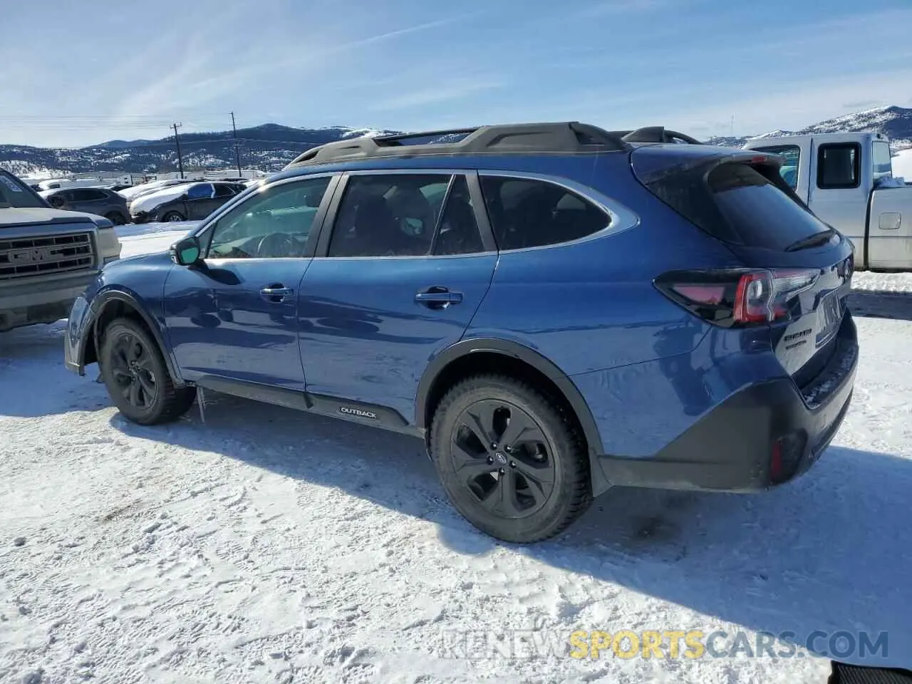 2 Photograph of a damaged car 4S4BTGKDXL3186864 SUBARU OUTBACK 2020