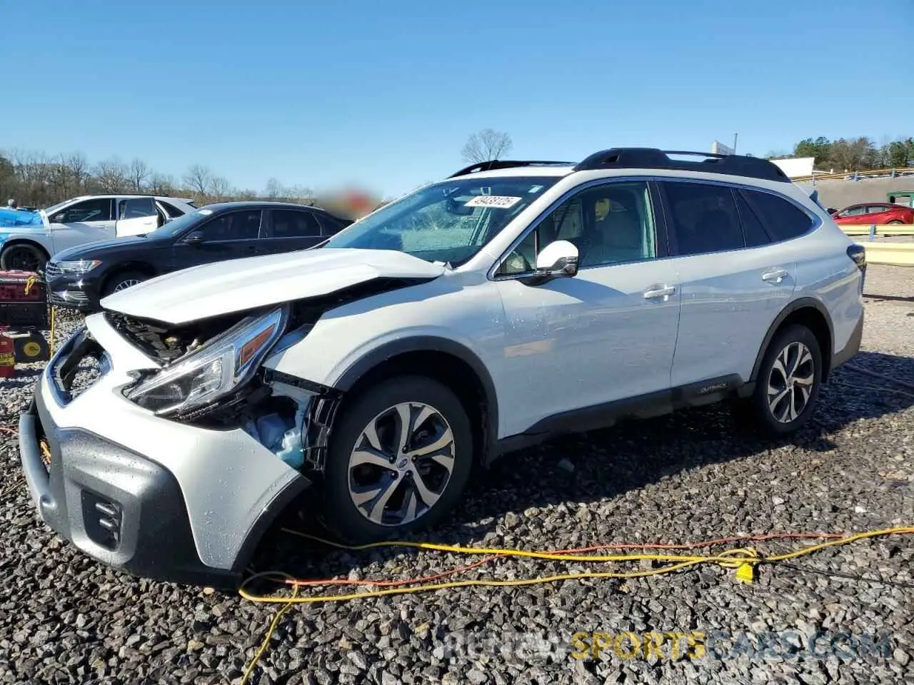 1 Photograph of a damaged car 4S4BTGND1L3192712 SUBARU OUTBACK 2020