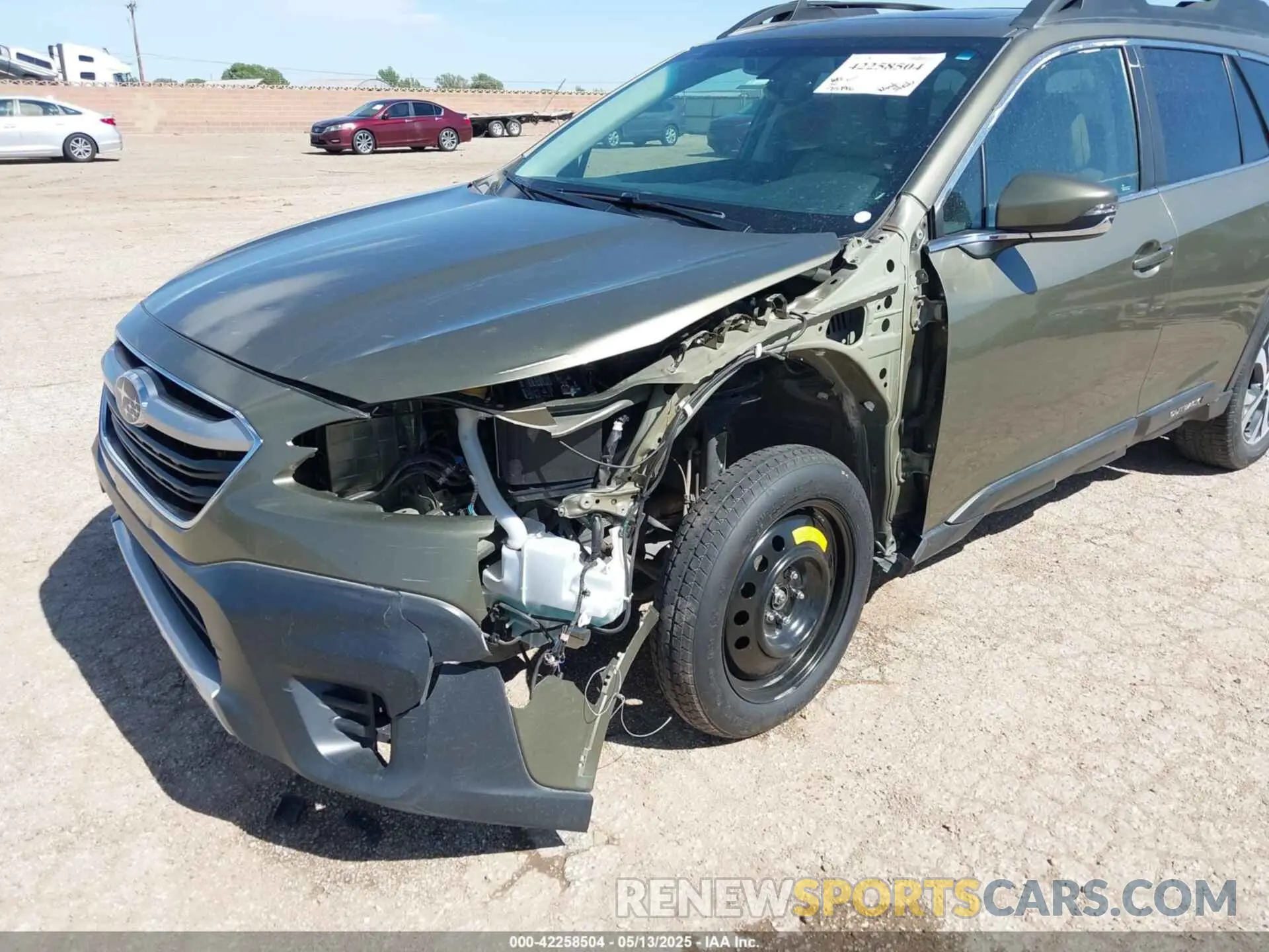 6 Photograph of a damaged car 4S4BTGND6L3143957 SUBARU OUTBACK 2020