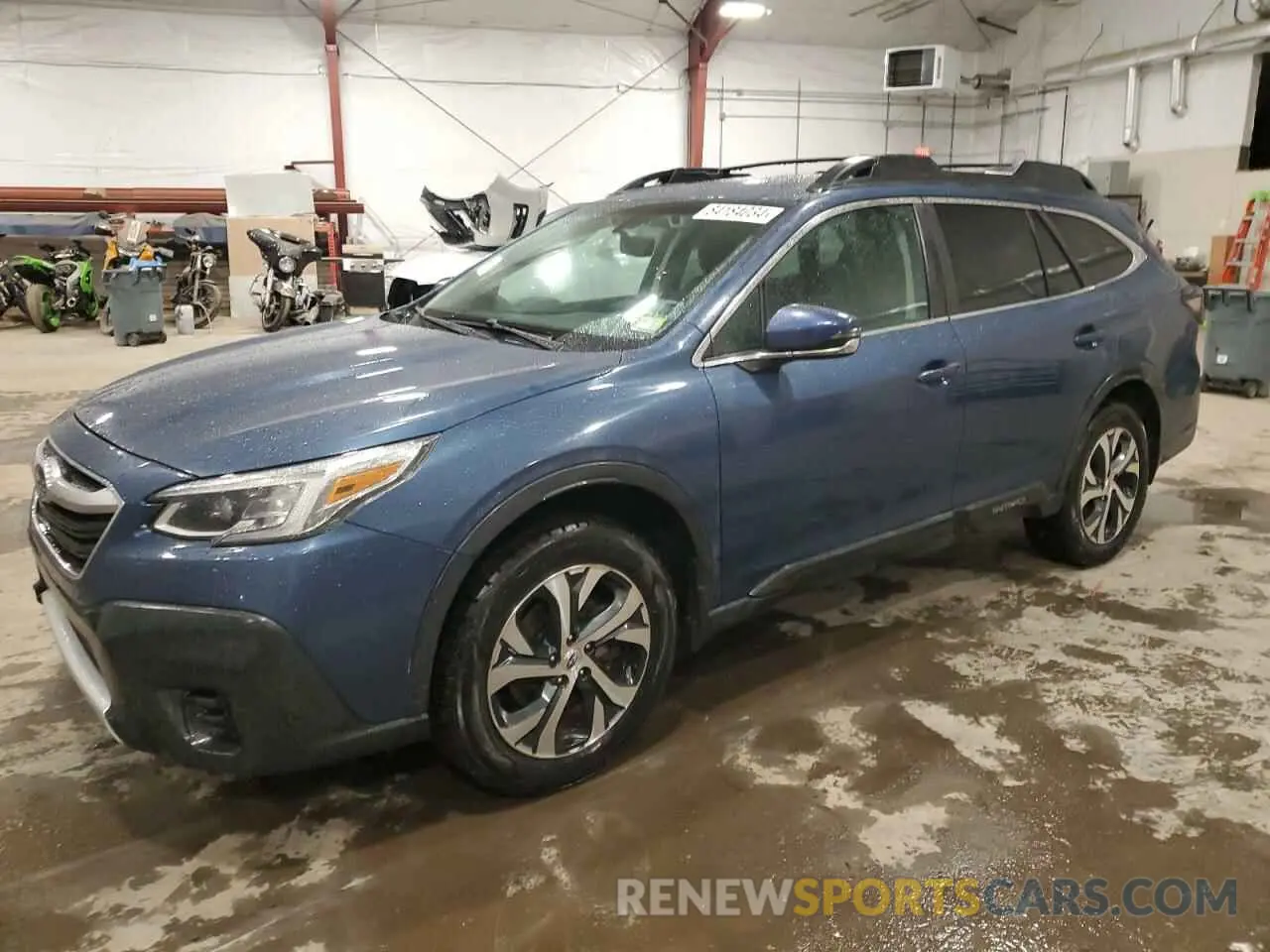 1 Photograph of a damaged car 4S4BTGNDXL3202198 SUBARU OUTBACK 2020