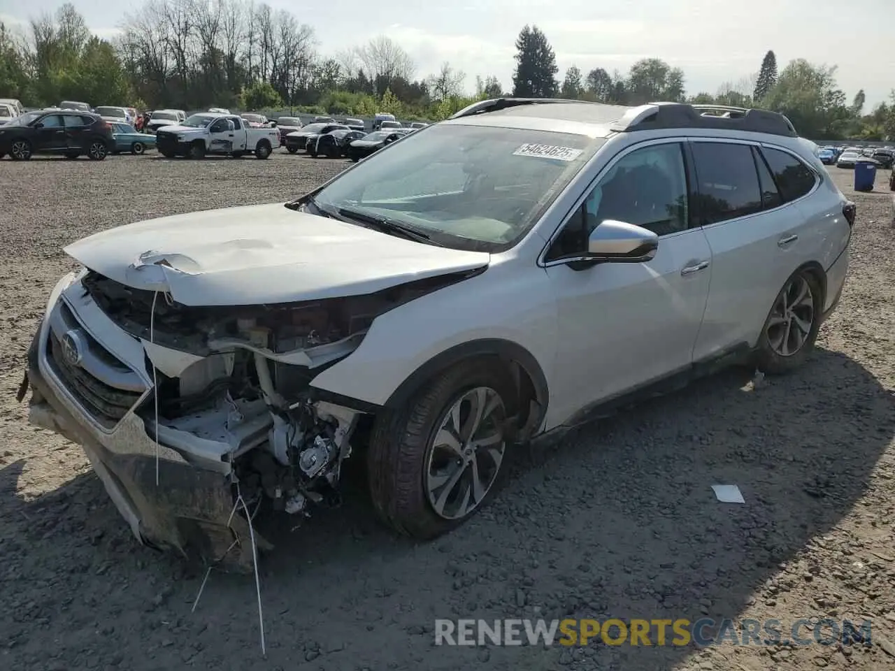 1 Photograph of a damaged car 4S4BTGPD1L3146097 SUBARU OUTBACK 2020