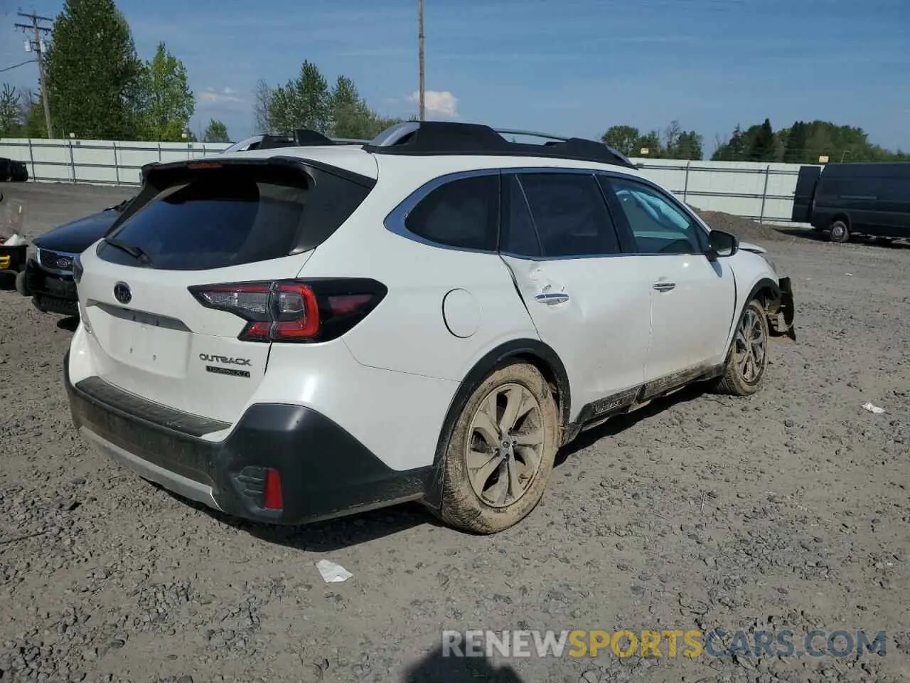 3 Photograph of a damaged car 4S4BTGPD1L3146097 SUBARU OUTBACK 2020