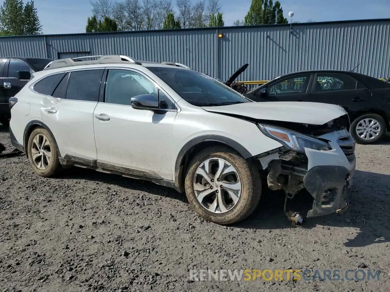 4 Photograph of a damaged car 4S4BTGPD1L3146097 SUBARU OUTBACK 2020