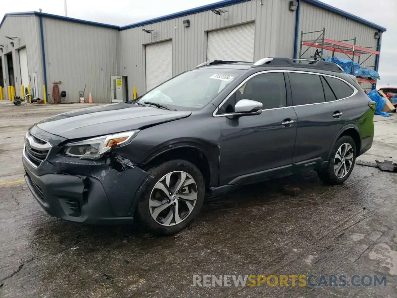 1 Photograph of a damaged car 4S4BTGPD7L3117381 SUBARU OUTBACK 2020