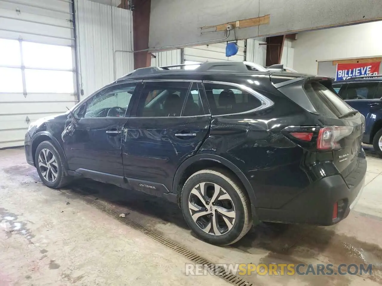 2 Photograph of a damaged car 4S4BTGPD9L3223413 SUBARU OUTBACK 2020