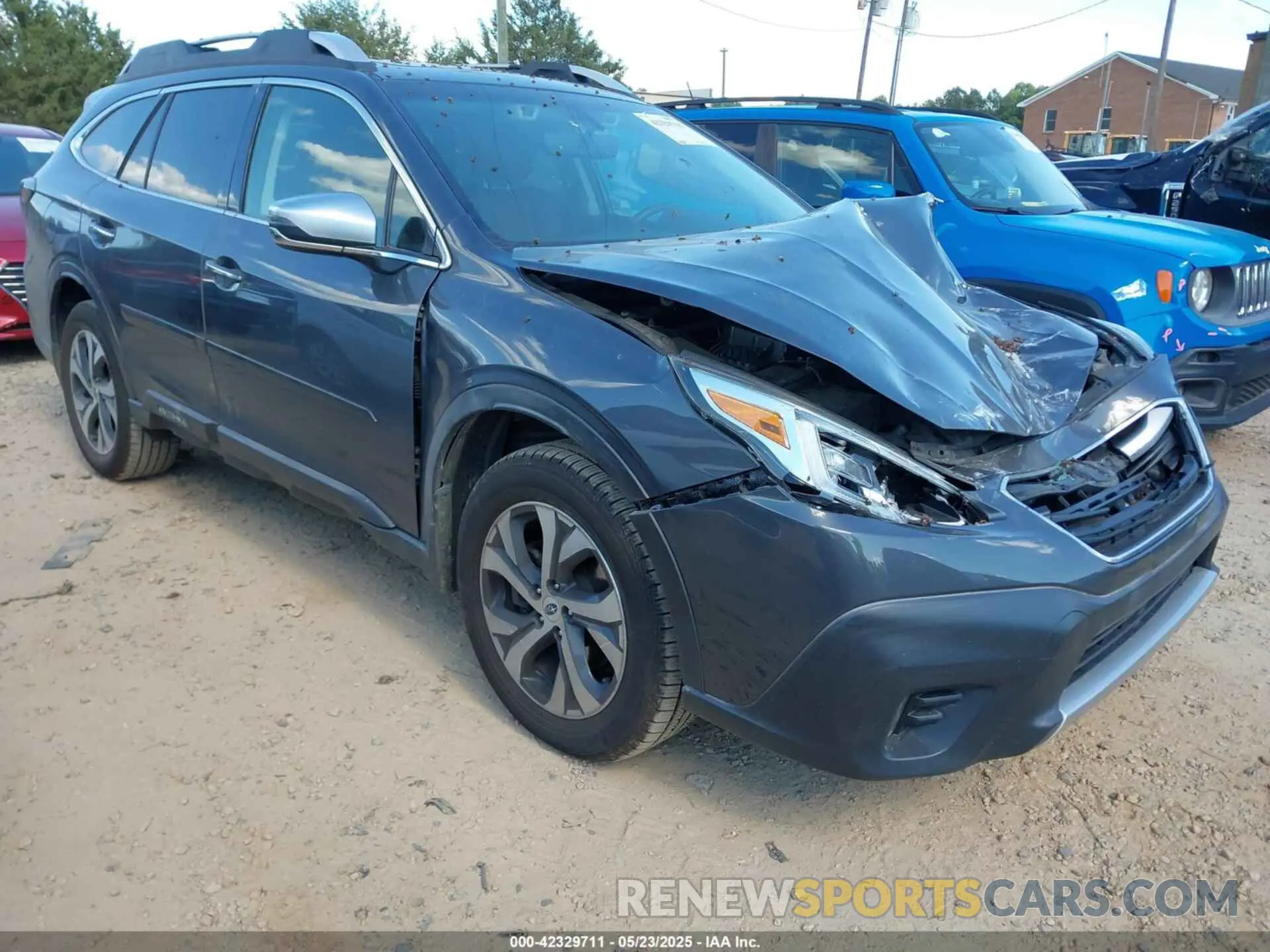 1 Фотография поврежденного автомобиля 4S4BTGPDXL3100459 SUBARU OUTBACK 2020