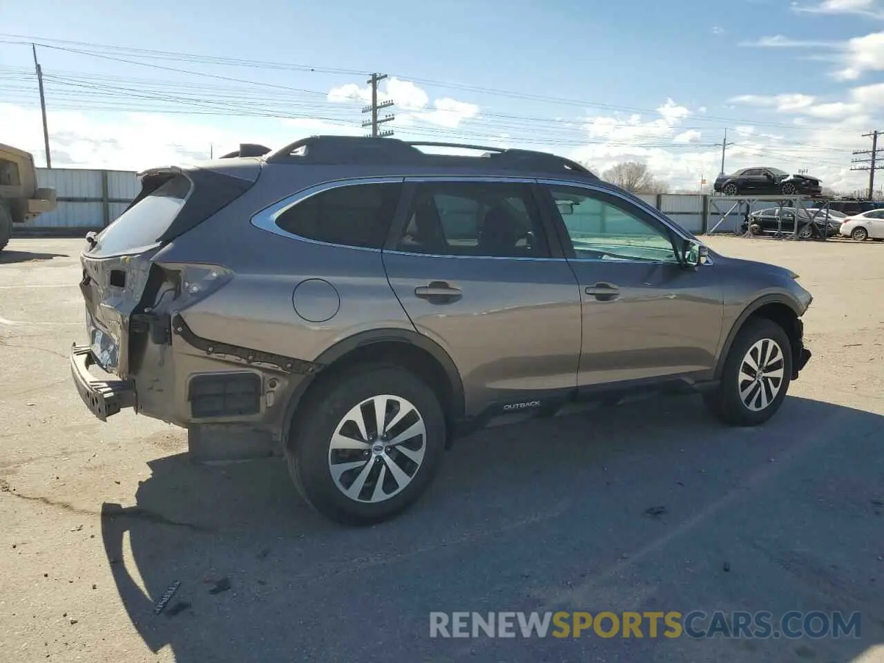 3 Photograph of a damaged car 4S4BTACC3M3202911 SUBARU OUTBACK 2021