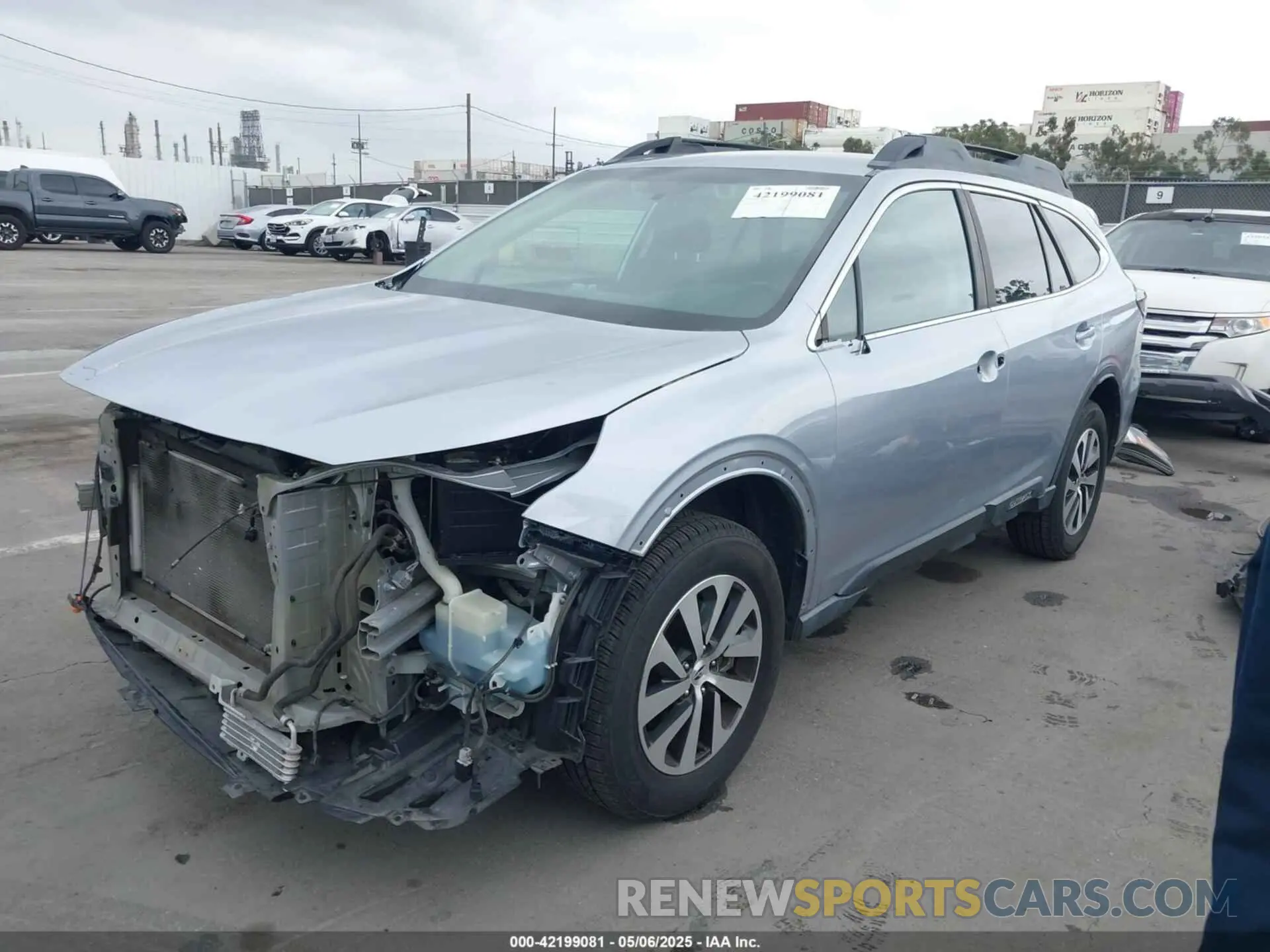 2 Фотография поврежденного автомобиля 4S4BTACC8M3196376 SUBARU OUTBACK 2021