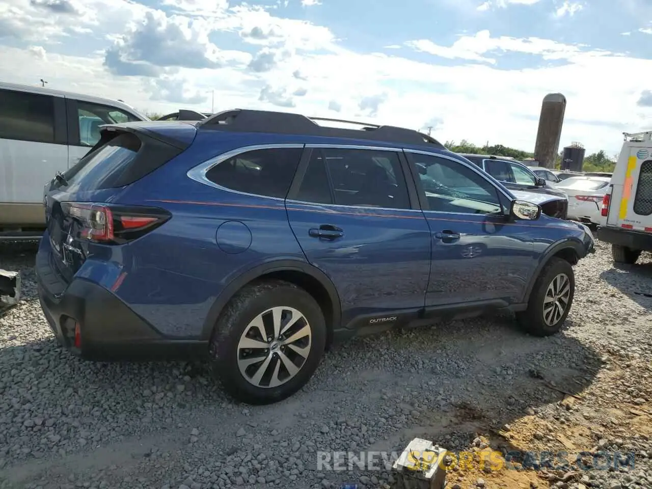 3 Photograph of a damaged car 4S4BTADC1M3189526 SUBARU OUTBACK 2021