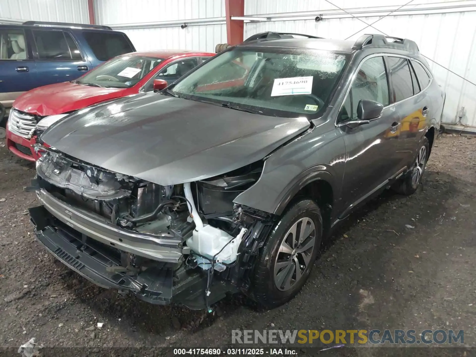 2 Фотография поврежденного автомобиля 4S4BTADC2M3168085 SUBARU OUTBACK 2021