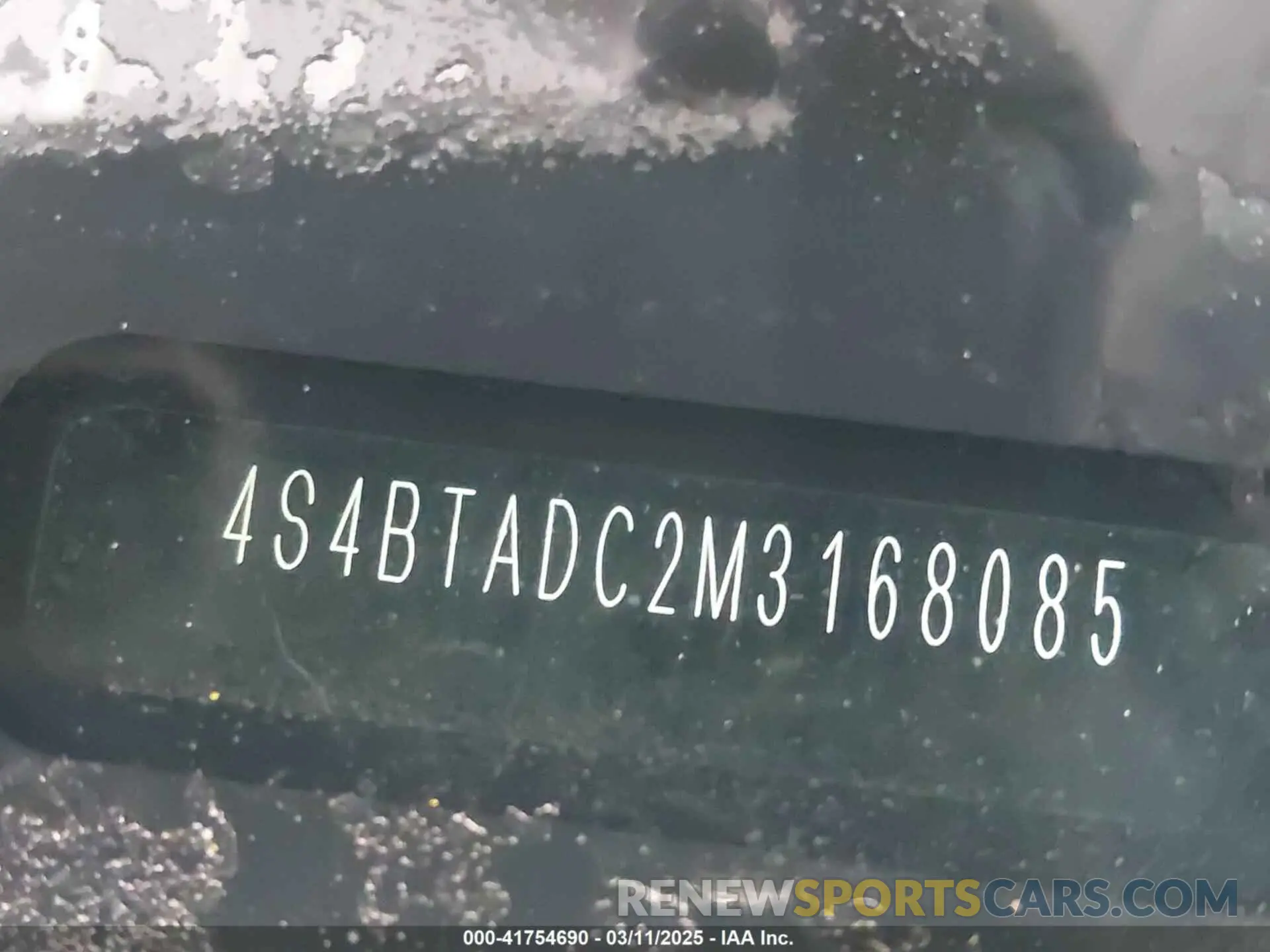 9 Фотография поврежденного автомобиля 4S4BTADC2M3168085 SUBARU OUTBACK 2021