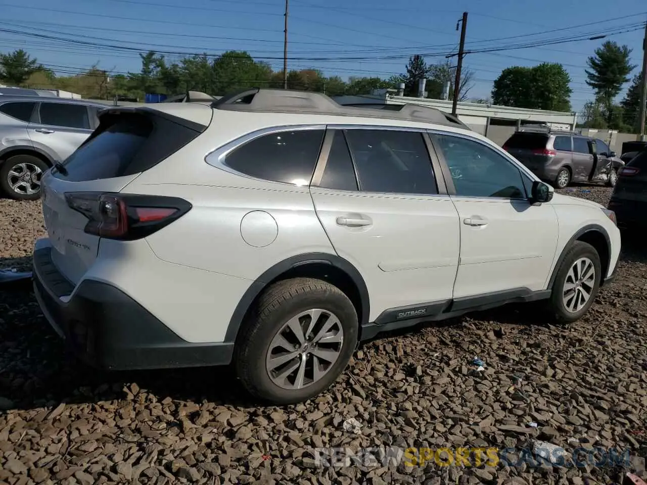 3 Photograph of a damaged car 4S4BTADC3M3209095 SUBARU OUTBACK 2021