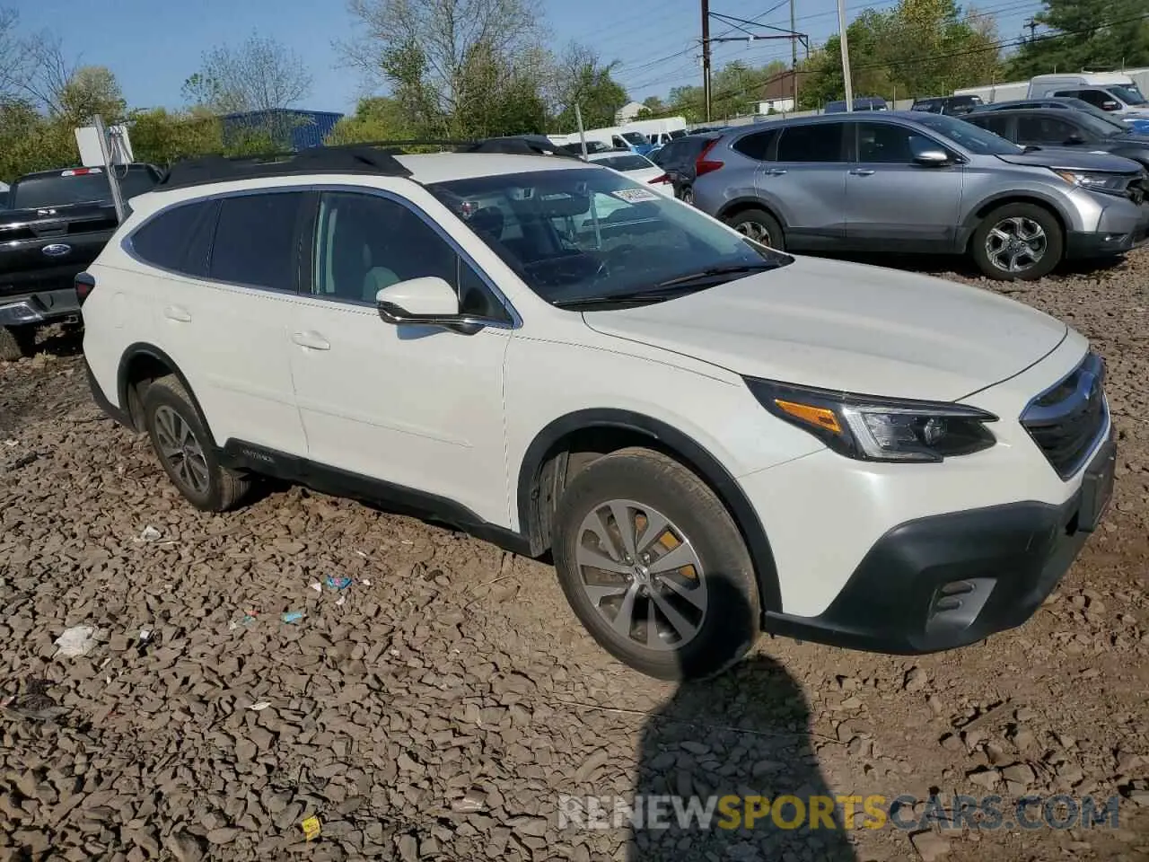 4 Photograph of a damaged car 4S4BTADC3M3209095 SUBARU OUTBACK 2021