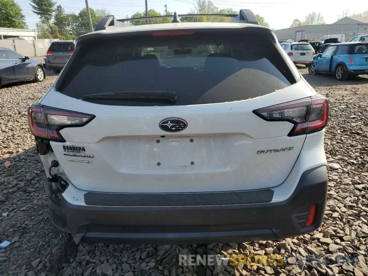 6 Photograph of a damaged car 4S4BTADC3M3209095 SUBARU OUTBACK 2021