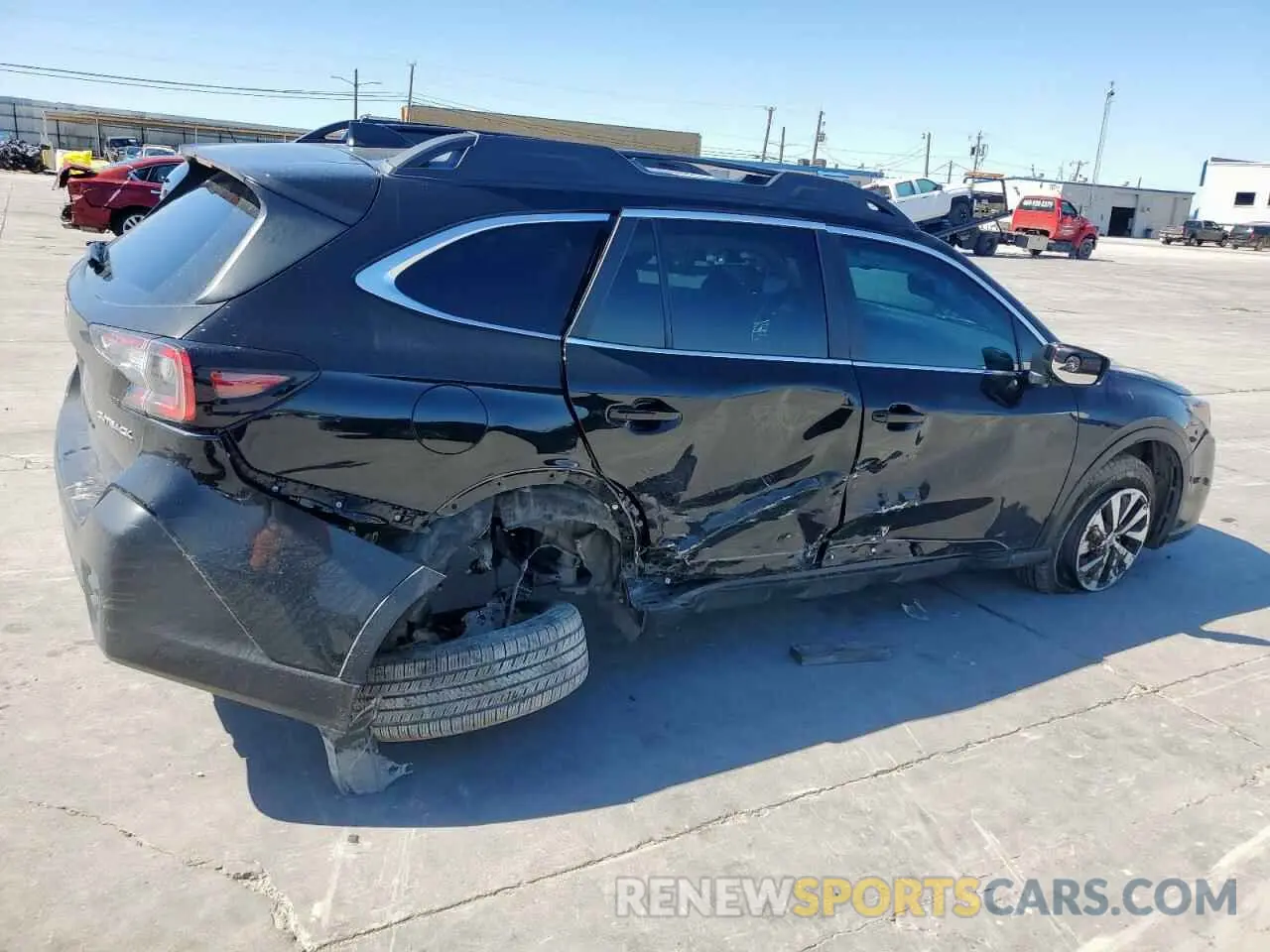 3 Photograph of a damaged car 4S4BTADC5M3163351 SUBARU OUTBACK 2021