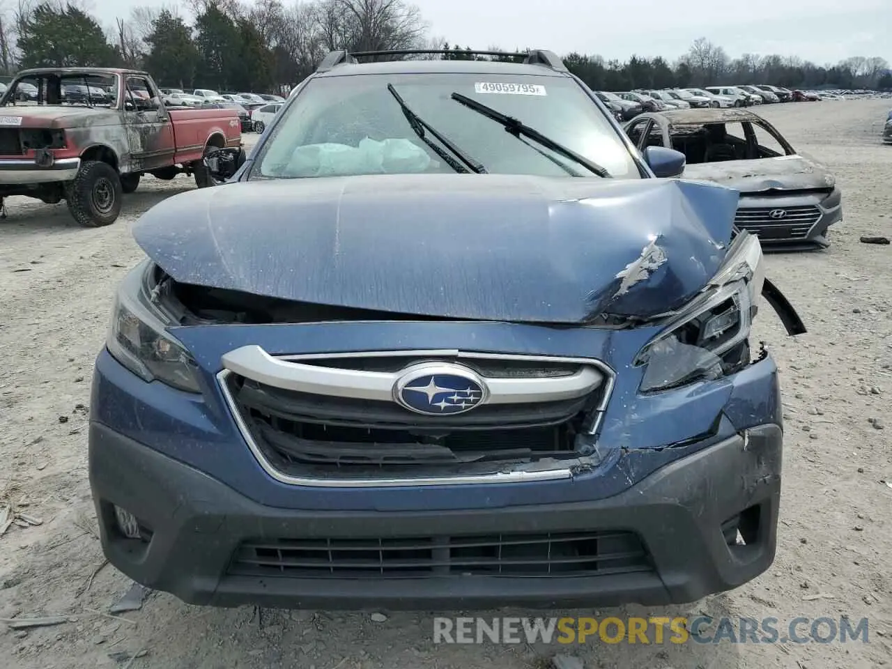 5 Фотография поврежденного автомобиля 4S4BTADC8M3153946 SUBARU OUTBACK 2021