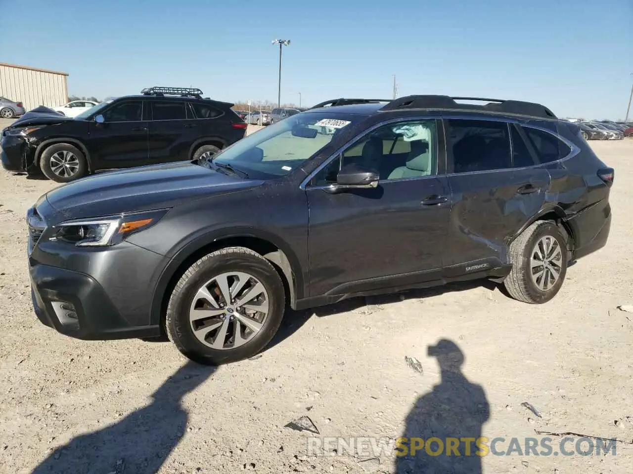 1 Photograph of a damaged car 4S4BTADC8M3170813 SUBARU OUTBACK 2021