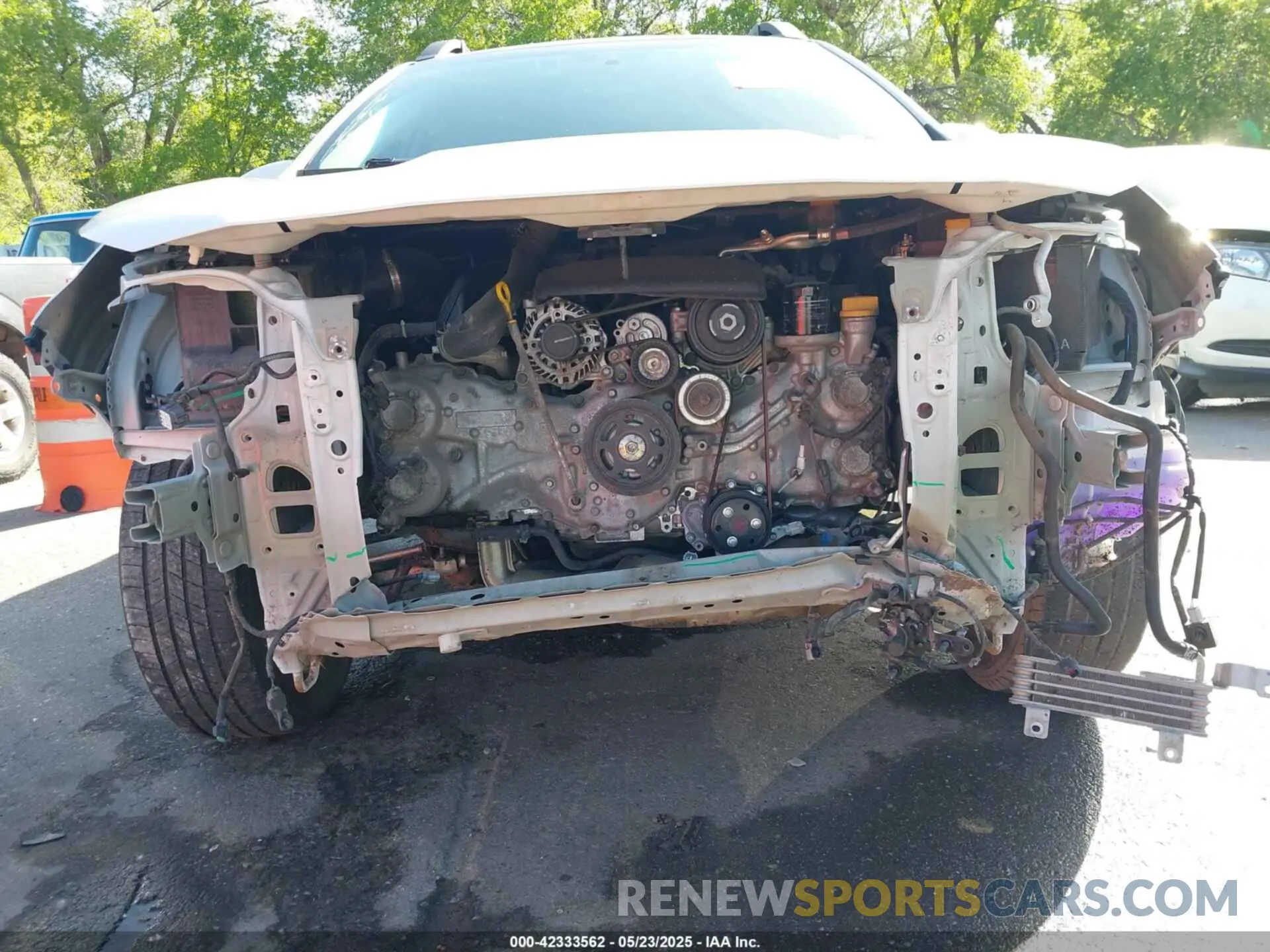 6 Photograph of a damaged car 4S4BTAFC0M3165506 SUBARU OUTBACK 2021