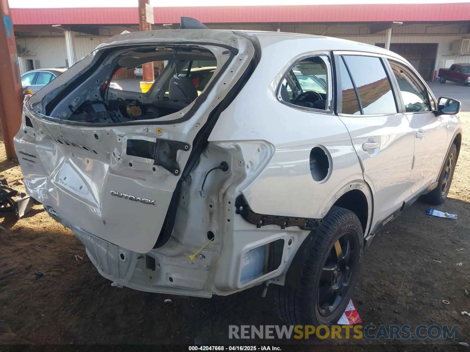 4 Photograph of a damaged car 4S4BTAFC1M3103239 SUBARU OUTBACK 2021