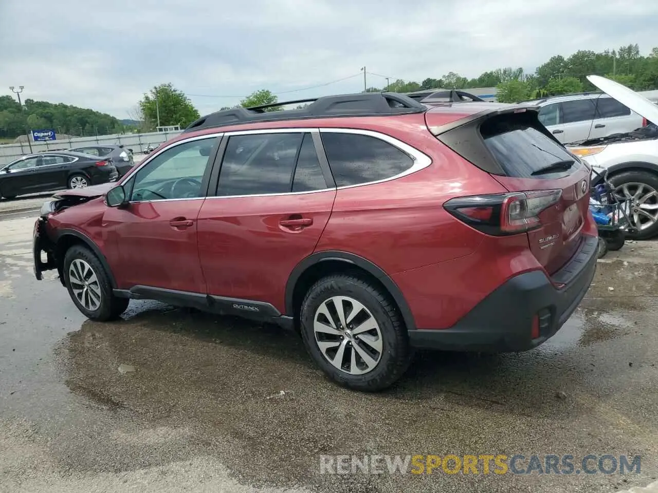 2 Фотография поврежденного автомобиля 4S4BTAFC3M3135657 SUBARU OUTBACK 2021