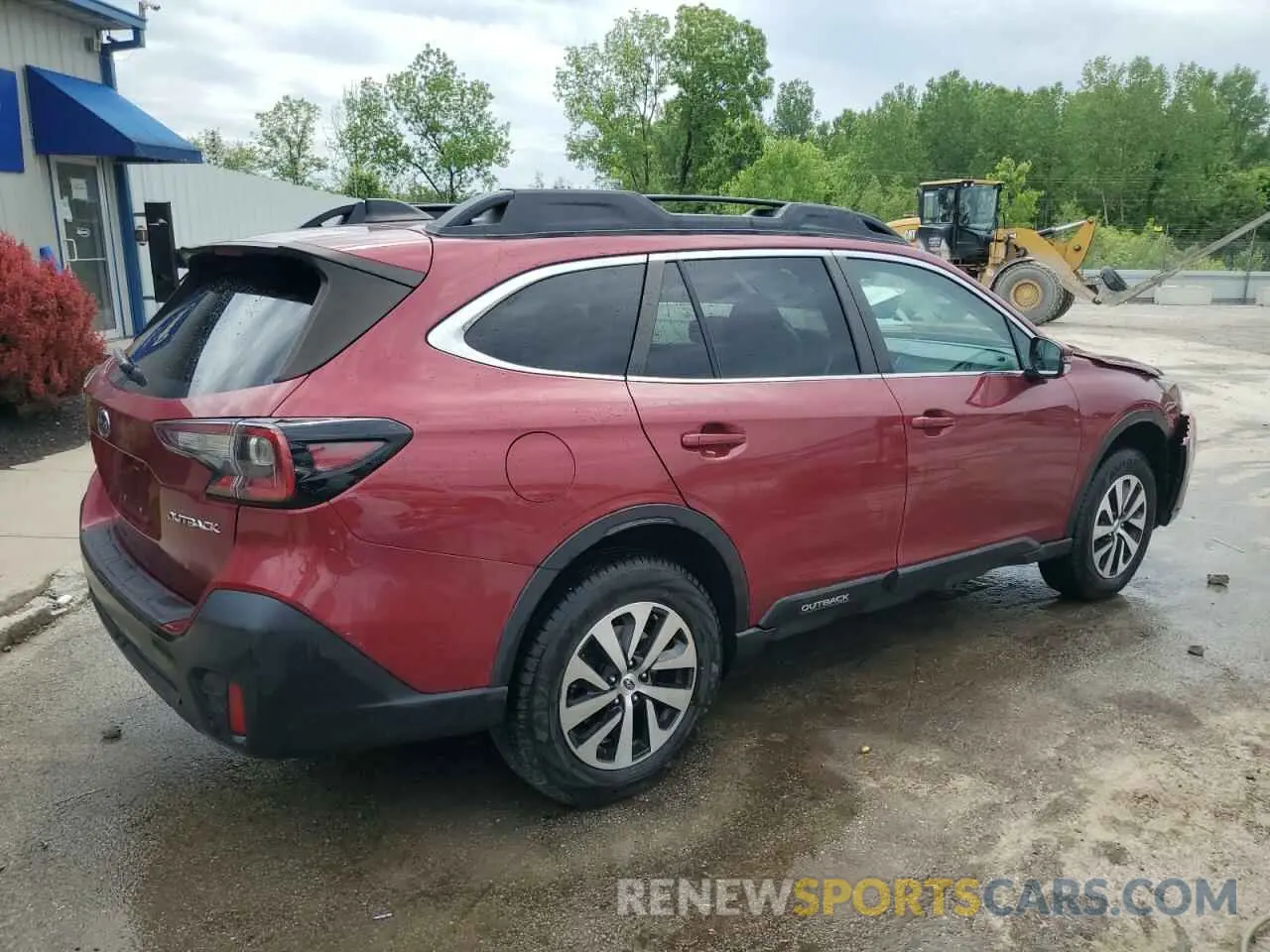 3 Фотография поврежденного автомобиля 4S4BTAFC3M3135657 SUBARU OUTBACK 2021