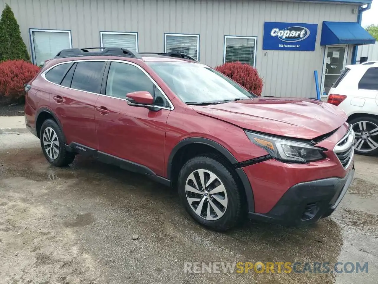 4 Фотография поврежденного автомобиля 4S4BTAFC3M3135657 SUBARU OUTBACK 2021